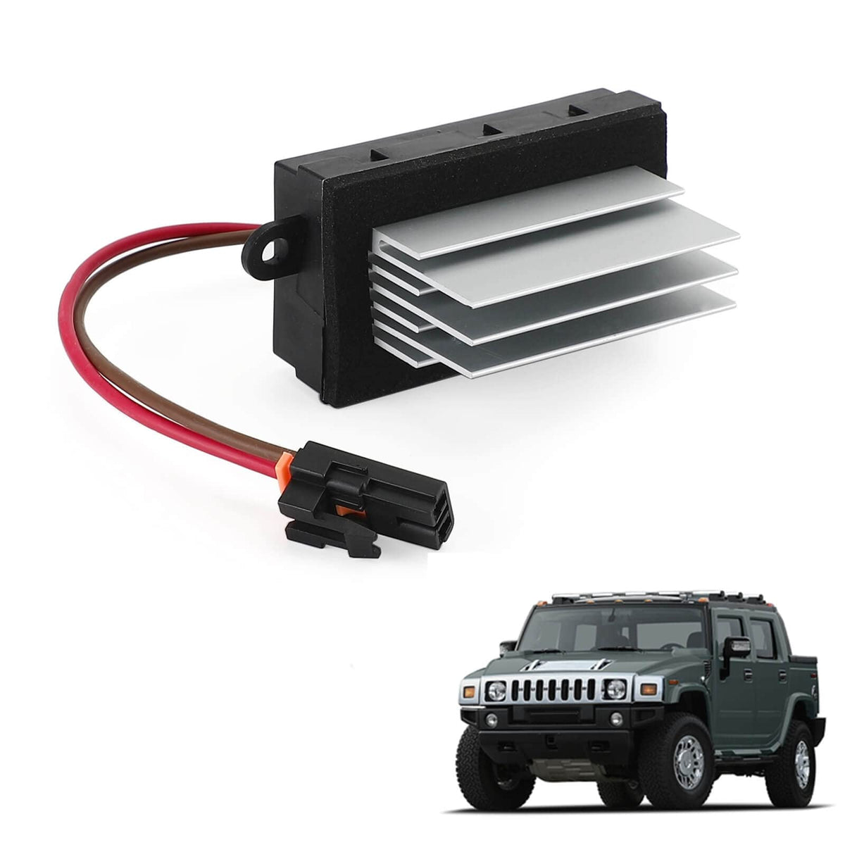 Blower Motor Resistor Heater Fan Control Module Fit For Hummer H2 2003-2007 Replace 19331830 19329838 89023355 93803637 88986529