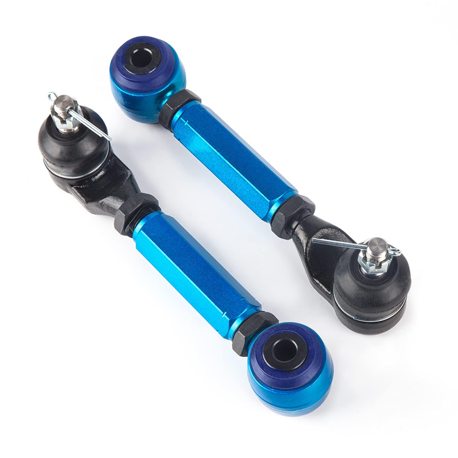 KSP Accord TSX Camber Arms, Adjustable Alignment Camber Toe -2° to +4° Angle Camber Arm fit for Pilot Odessey, Rear Suspension Camber Kits Compatible with Honda TSX MDX, 2PC