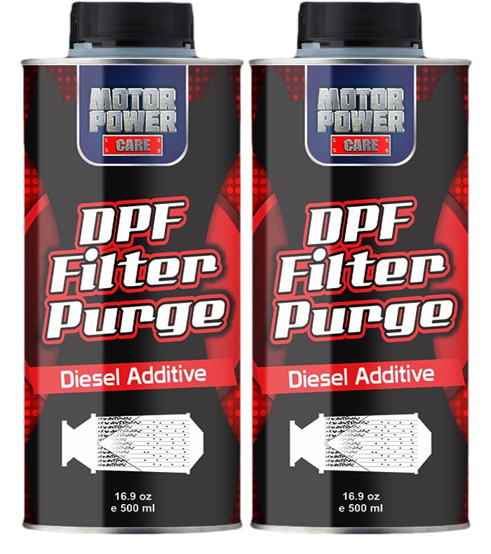 2 Bottles Dpf Filter Purge: The Most Economical Way To Clean And Protect Your Diesel Particulate Filter, Diesel Additive, High P