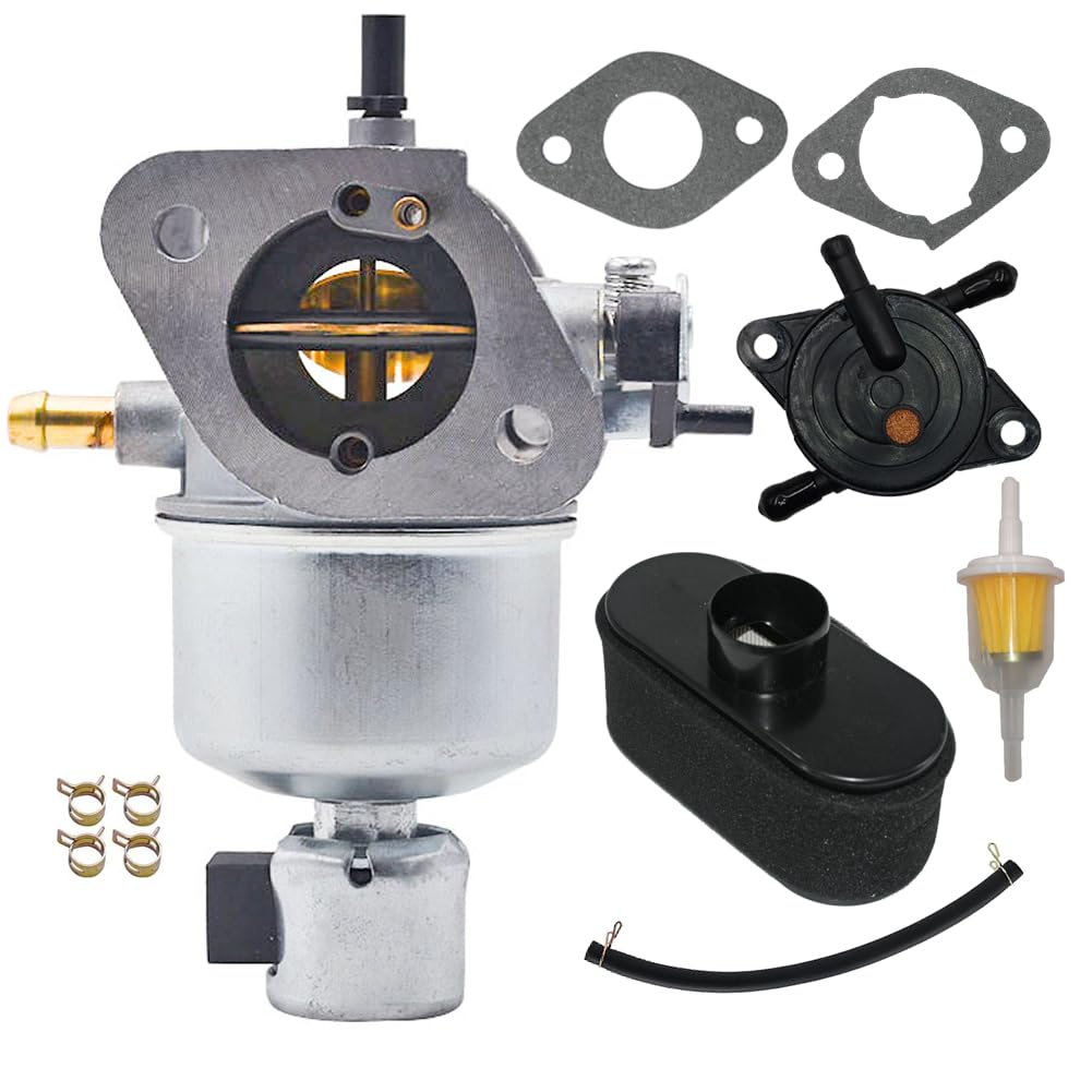 Rebuiman 15004-0822 Carburetor With Fuel Pump Fit For Kawasaki Fr600V Fs600V Replaces #15004-0827 15004-0820 15004-7068 Carb