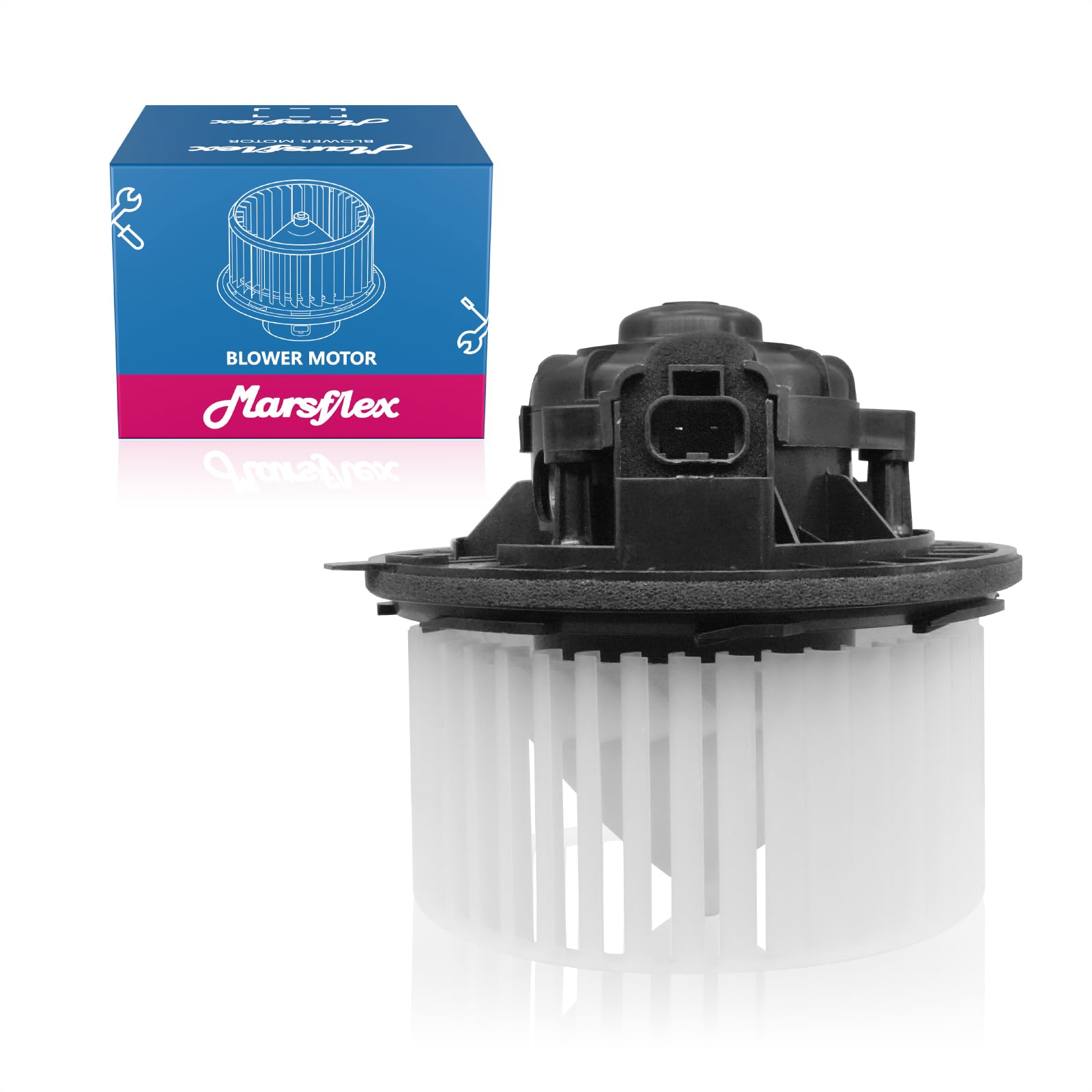 Marsflex Front Blower Motor 22741027 2007 2008 2009 2010 2011 2012 2013 2014 Chevy Tahoe Silverado Avalanche Suburban, for GMC Y