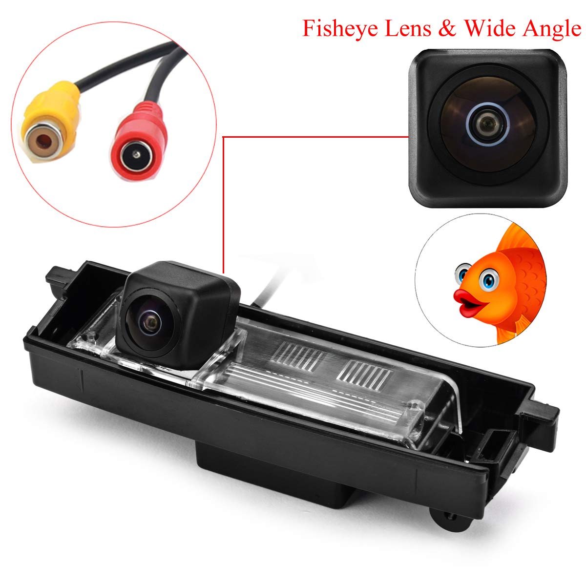 Asatah Fisheye Lens Car Rear View Camera For Toyota Rav4 Rav-4 Rav 4 2006~2012 / Toyota Vanguard 2006~2012 &Vehicle Camera Water