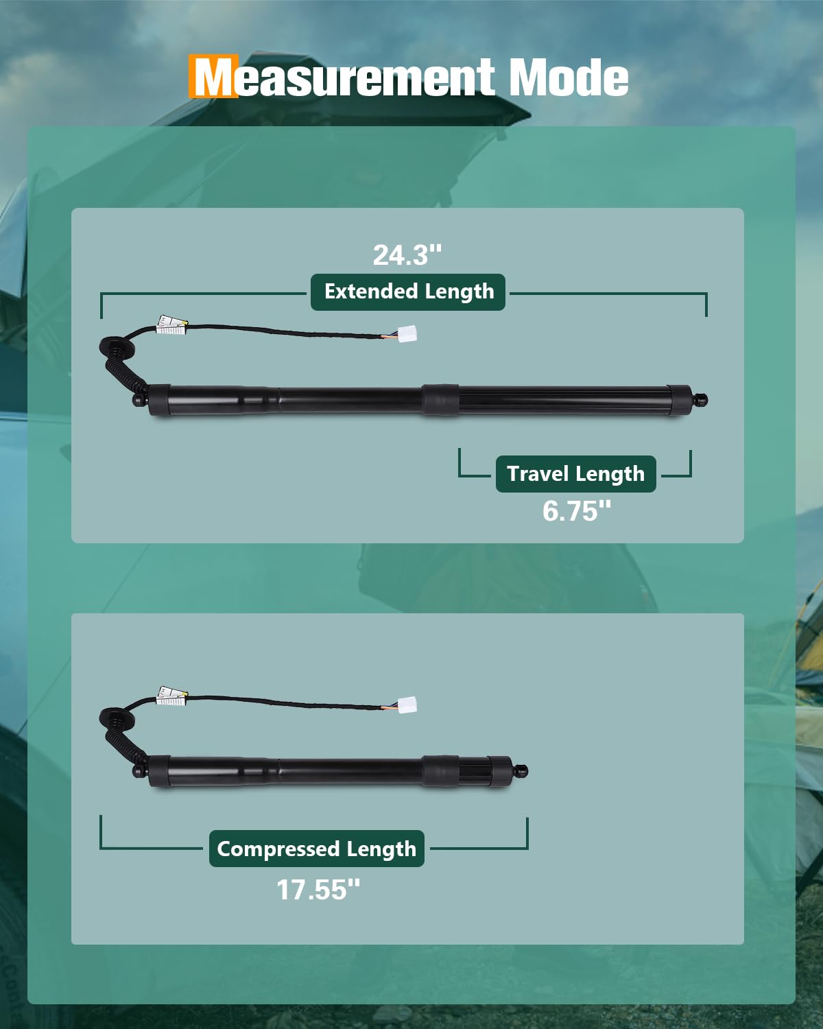 Scitoo Rear Left Tailgate Power Lift Support Shock Strut Fit For Lexus Nx 2017-2019 -Replace 6892079017