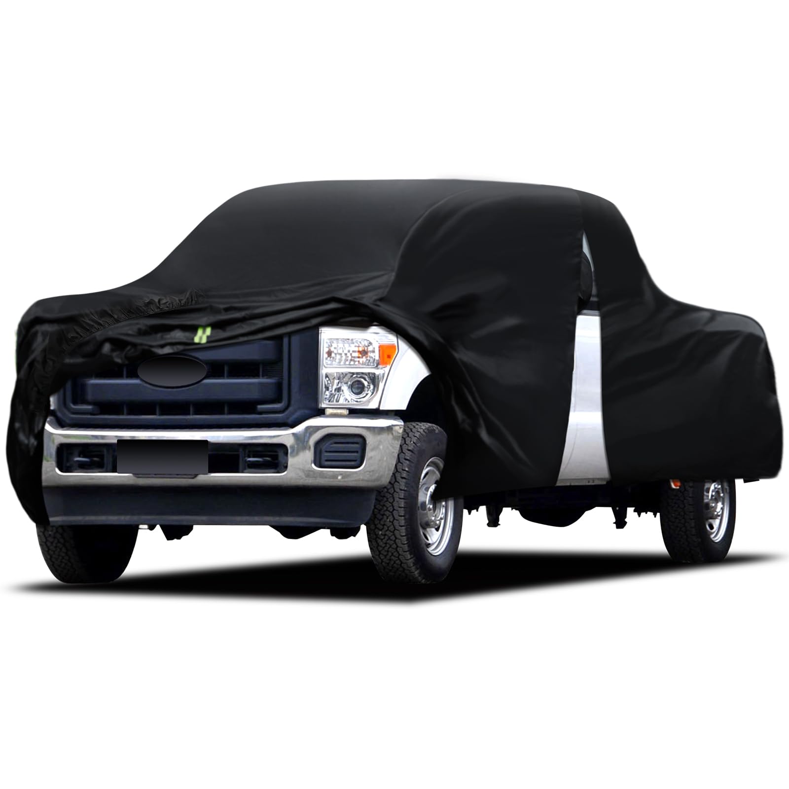 Truck Cover Waterproof All Weather, 6 Layers Pickup Cover Fit For Ford F250/F350, Chevrolet Silverado, Ram 2500, Gmc Sierra, See