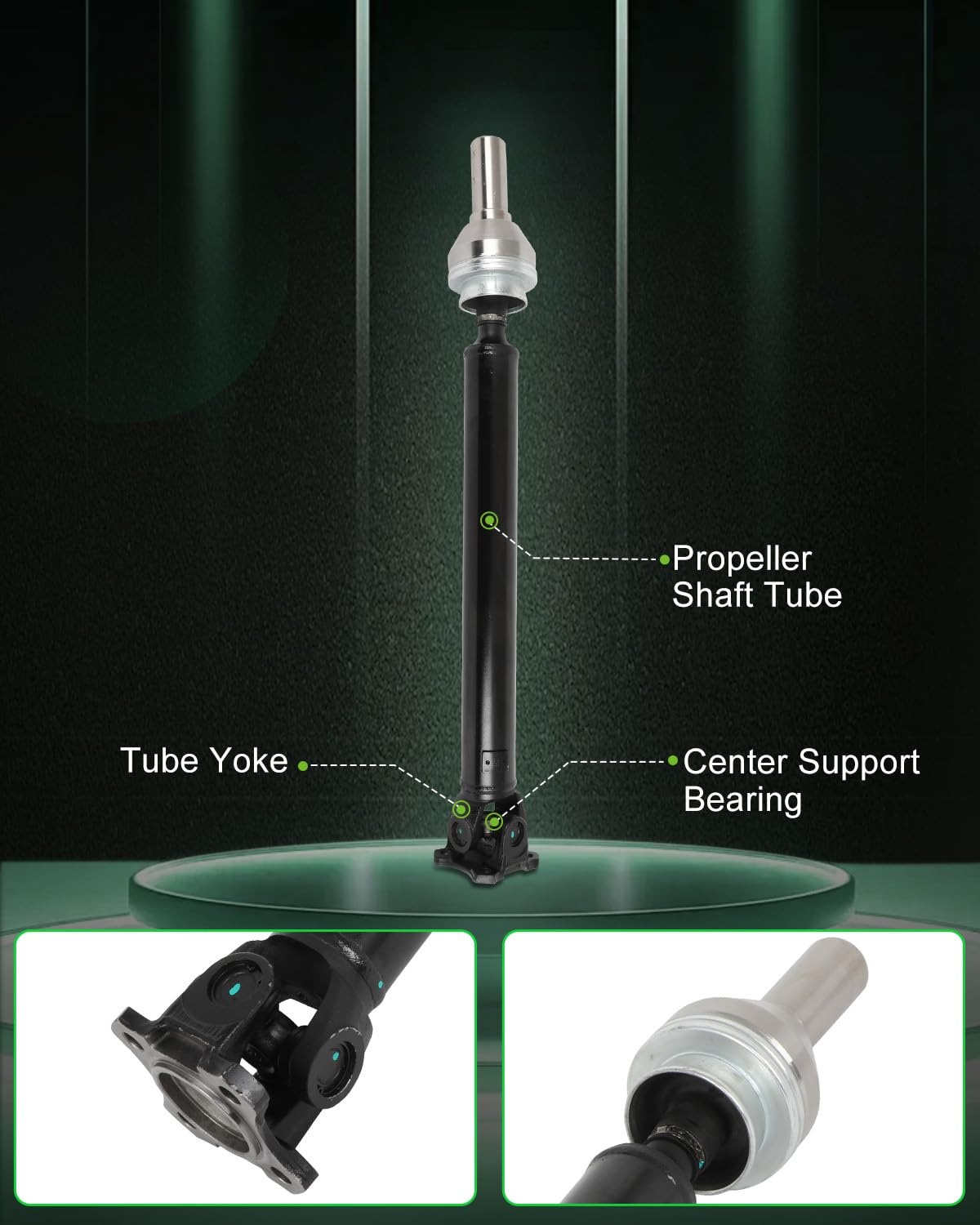 Scitoo?33''?Steel Front Driveshaft Assembly Drive Shaft Prop Shaft For Chrysler Aspen For Dodge For Durango 2004-2009,Oe# 521231