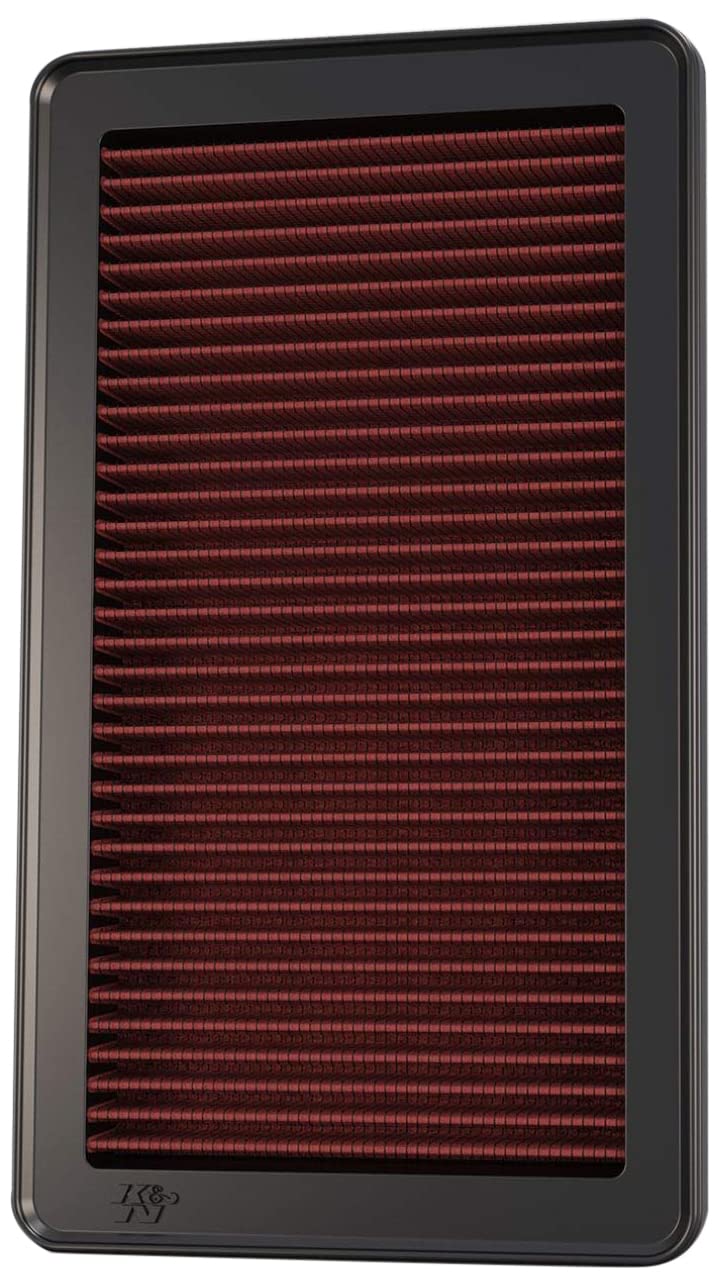 K&N Engine Air Filter: Reusable, Clean Every 75,000 Miles, Washable, Replacement Car Air Filter: Compatible With 2010-2019 Mazda