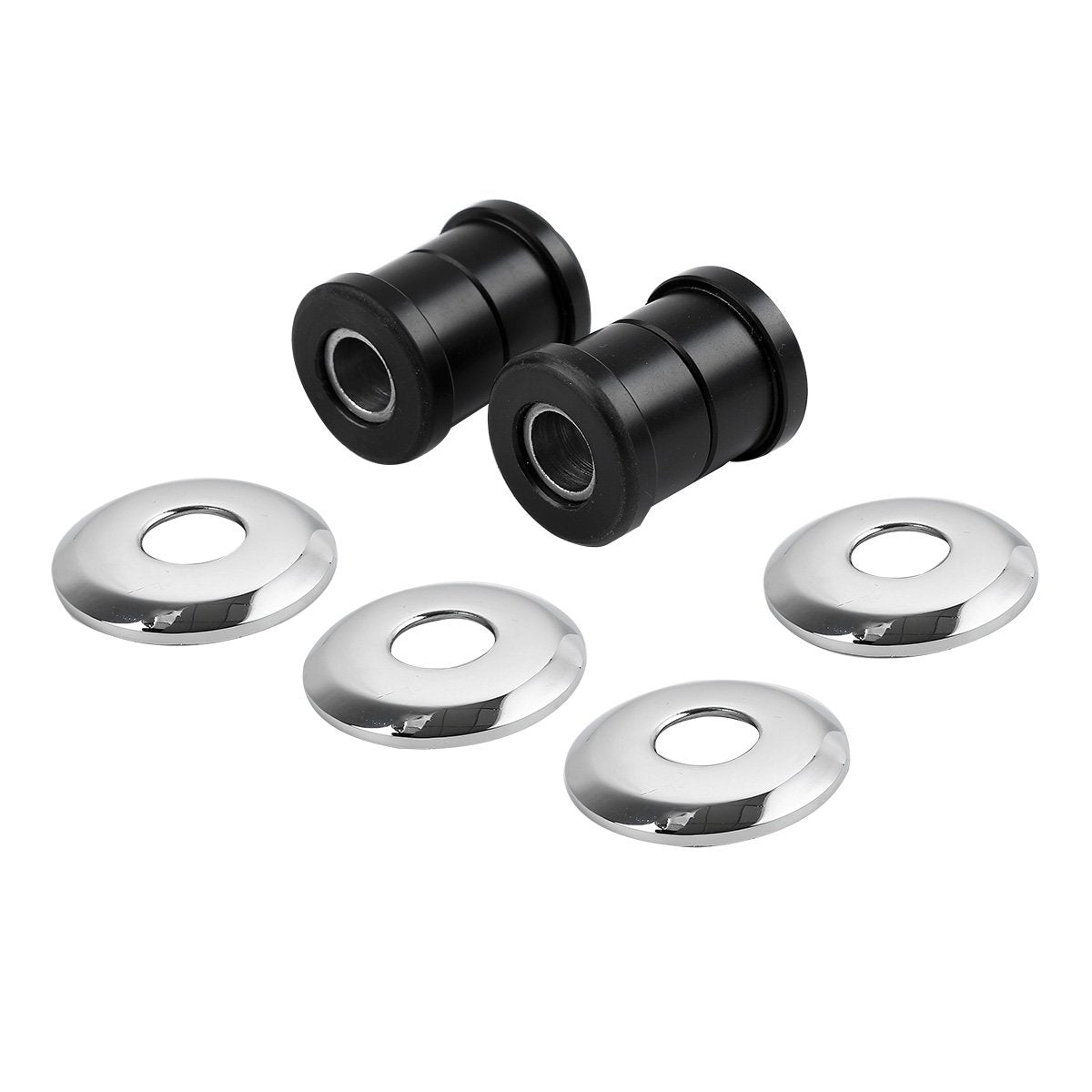 VPZMT Polyurethane Handlebar Riser Bushings Damper Kit Fits for Harley Davidson Big Twin Dyna 1973-2018, Sportster 1973-2003 (St