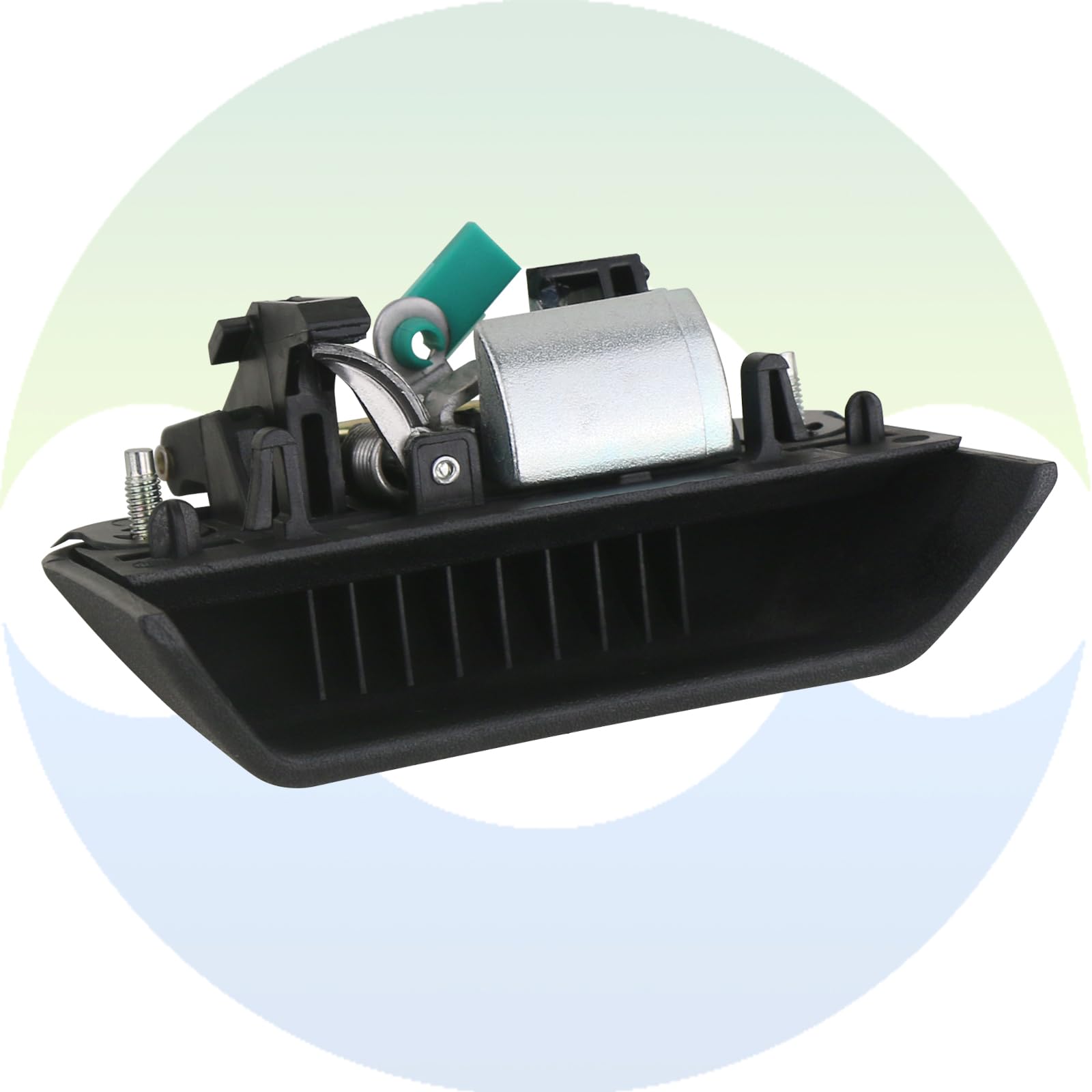 Osompar Exterior Door Handle Rear Passenger Right Side Compatible With Compass 2007-2017 Replaces 5115826Af