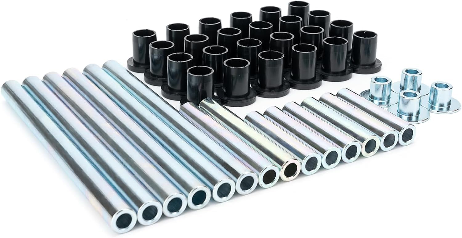 Qagea Heavy Duty A-Arm UHMW Control Arm Bushing Kit Replacement for 2008-2014 Polaris RZR 800, 2009-2014 Polaris RZR S 800, 2010