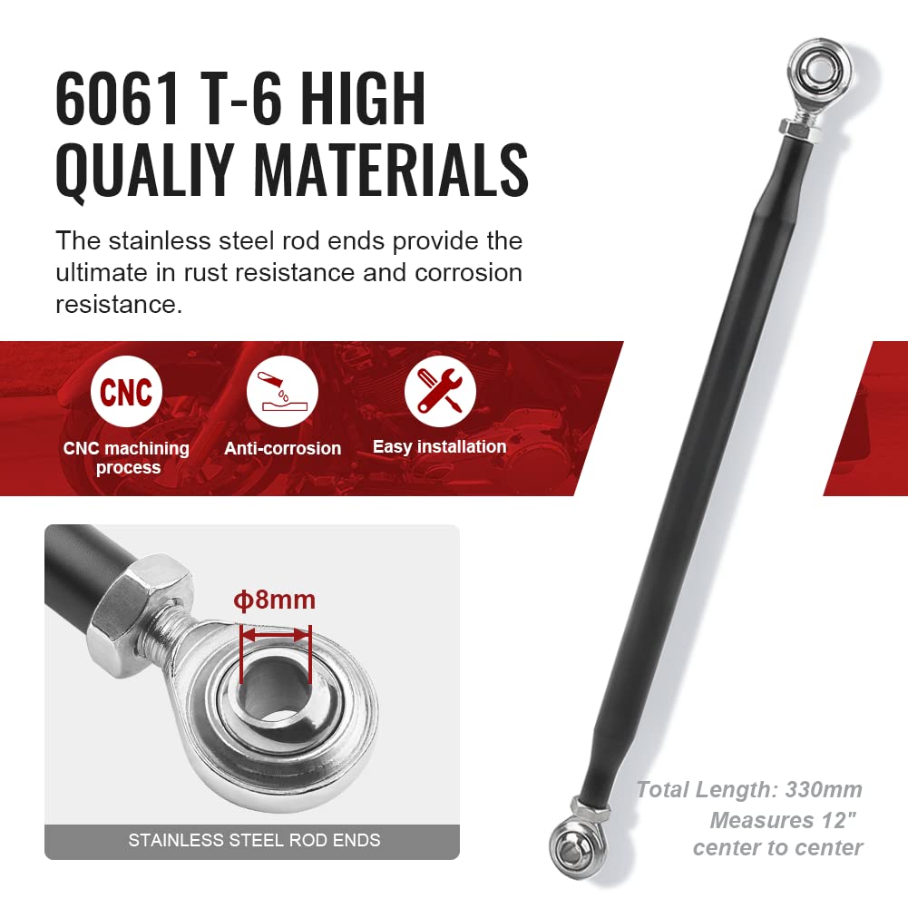 Newsmarts Cnc Gear Shift Linkage Shifter Replacement For Harley Davidson Road Street Dyna Softail Touring Electra Glide Road King 1980-2020