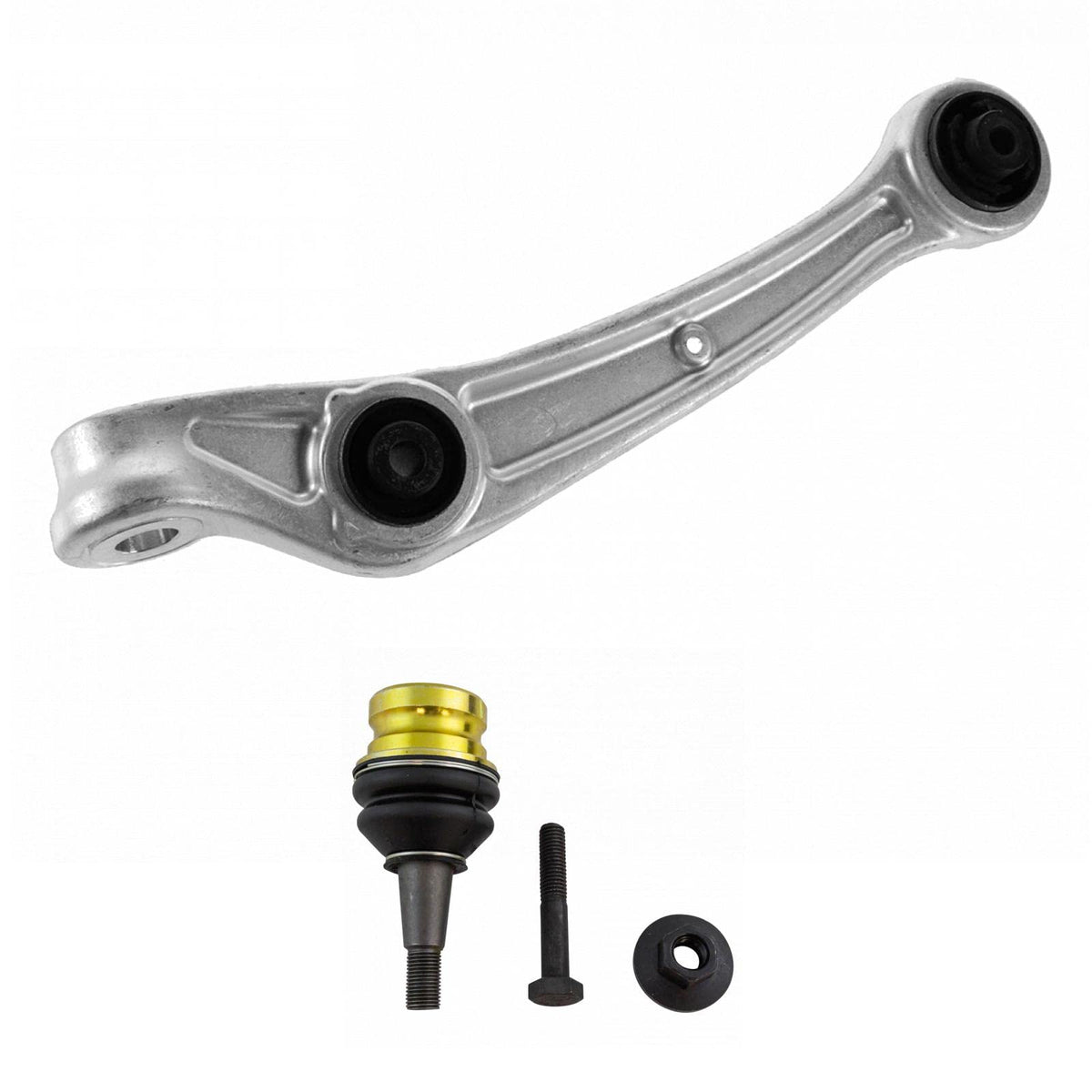 Trq Front Left Lower Control Arm With Ball Joint Drivers Side Compatible With 2009-2012 Audi A4 A4 Quattro 2010-2011 A5 2008-201