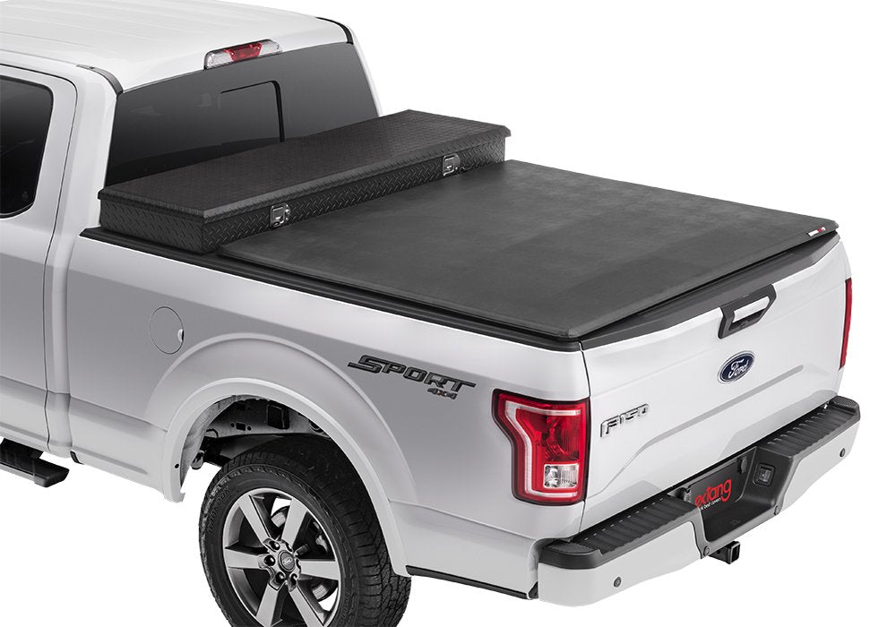 Realtruck Extang Trifecta Toolbox 2.0 Soft Folding Truck Bed Tonneau Cover | 93473 | Fits 2022 - 2024 Toyota Tundra W/ Rail System 6' 7' Bed (78.7')