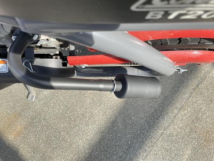 ILTPAFG Upgrade Exhaust with Muffler For Coleman Powersports CT200U BT200X,For Predator 212cc 196cc/6.5HP Go Kart and Gas Mini B