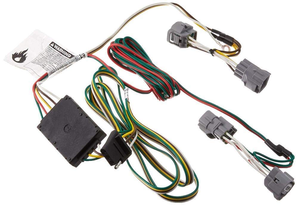 Curt Manufacturing 55380 Vehicle-Side Custom 4-Pin Trailer Wiring Harness, Fits Select Mitsubishi Montero (Except Sport)