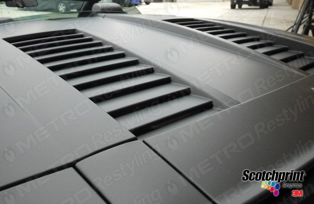 3M 1080 M12 Matte Black 5Ft X 4Ft (20 Sq/Ft) Car Wrap Vinyl Film