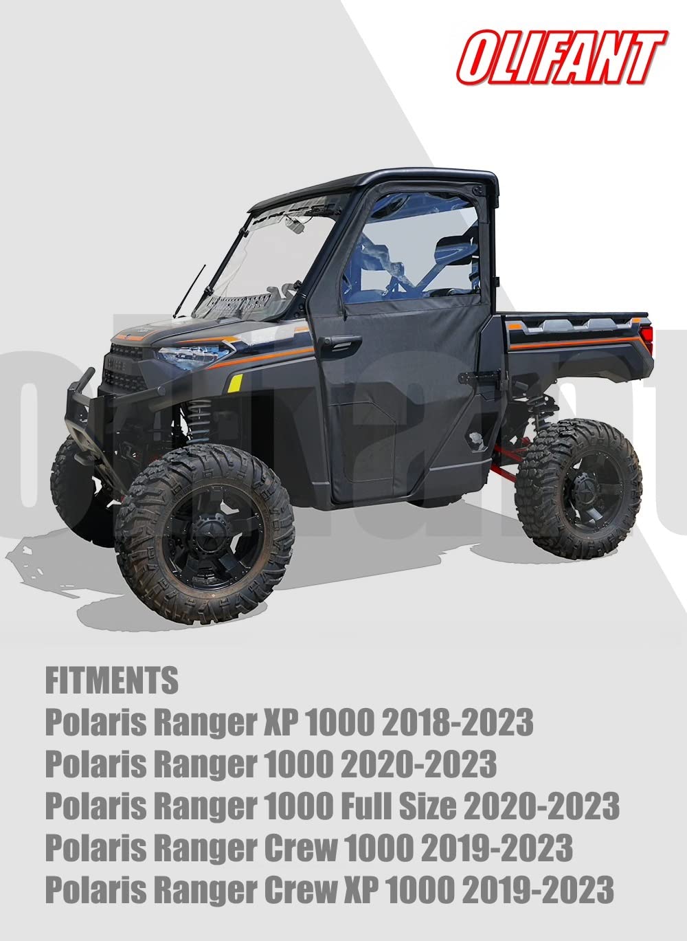 2Pcs Air Filter For Polaris Ranger Xp 1000 2018-2023 / Ranger 1000 2020-2023 / Ranger Crew Xp 1000 2019-2023 7082265 Air Cleaner