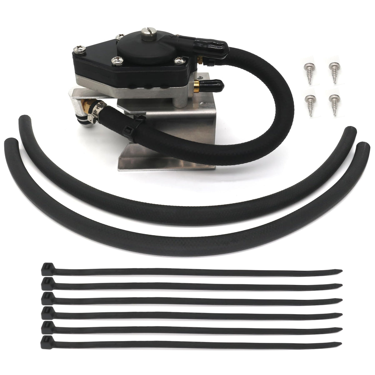 QuickMarine 5007420 VRO Fuel Pump Repair Kit for Johnson Evinrude V4 60 Degree Looper Models 90-115 HP Outboard Boat Motors