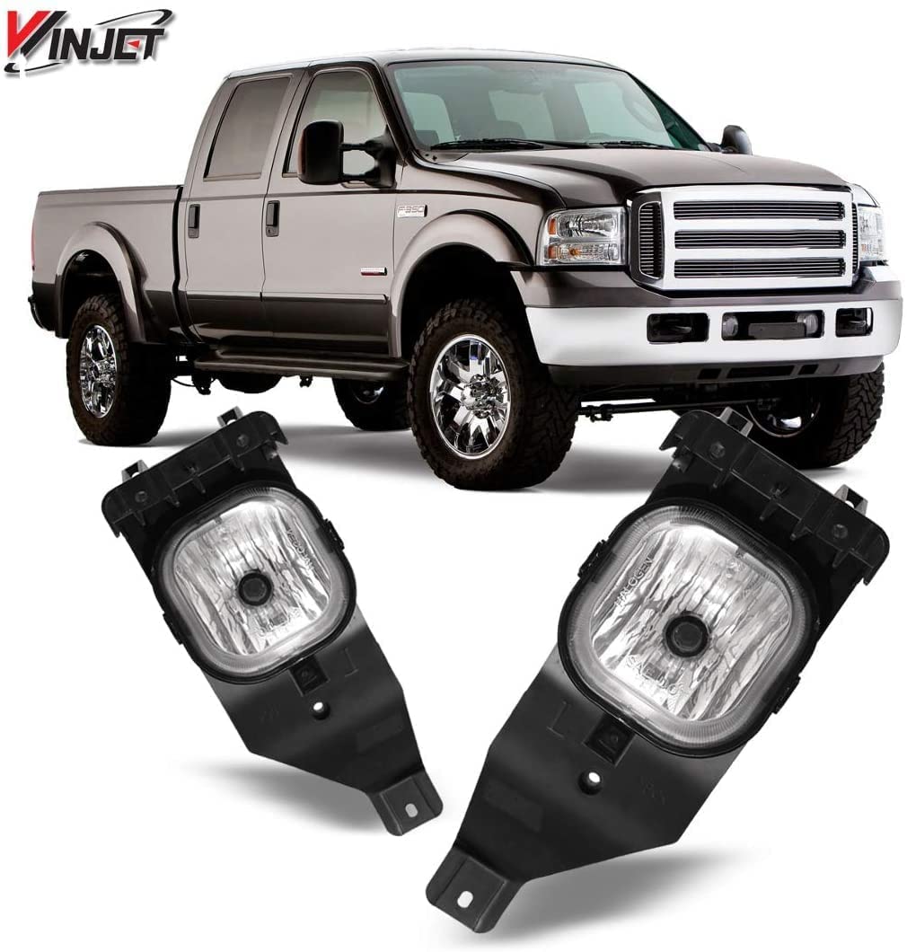 Winjet Wj30-0151-09 Oem Series For [2005-2007 Ford F-250 F-350 F-450 F-550 Super Duty] [2005 Ford Excursion] Driving Fog Lights
