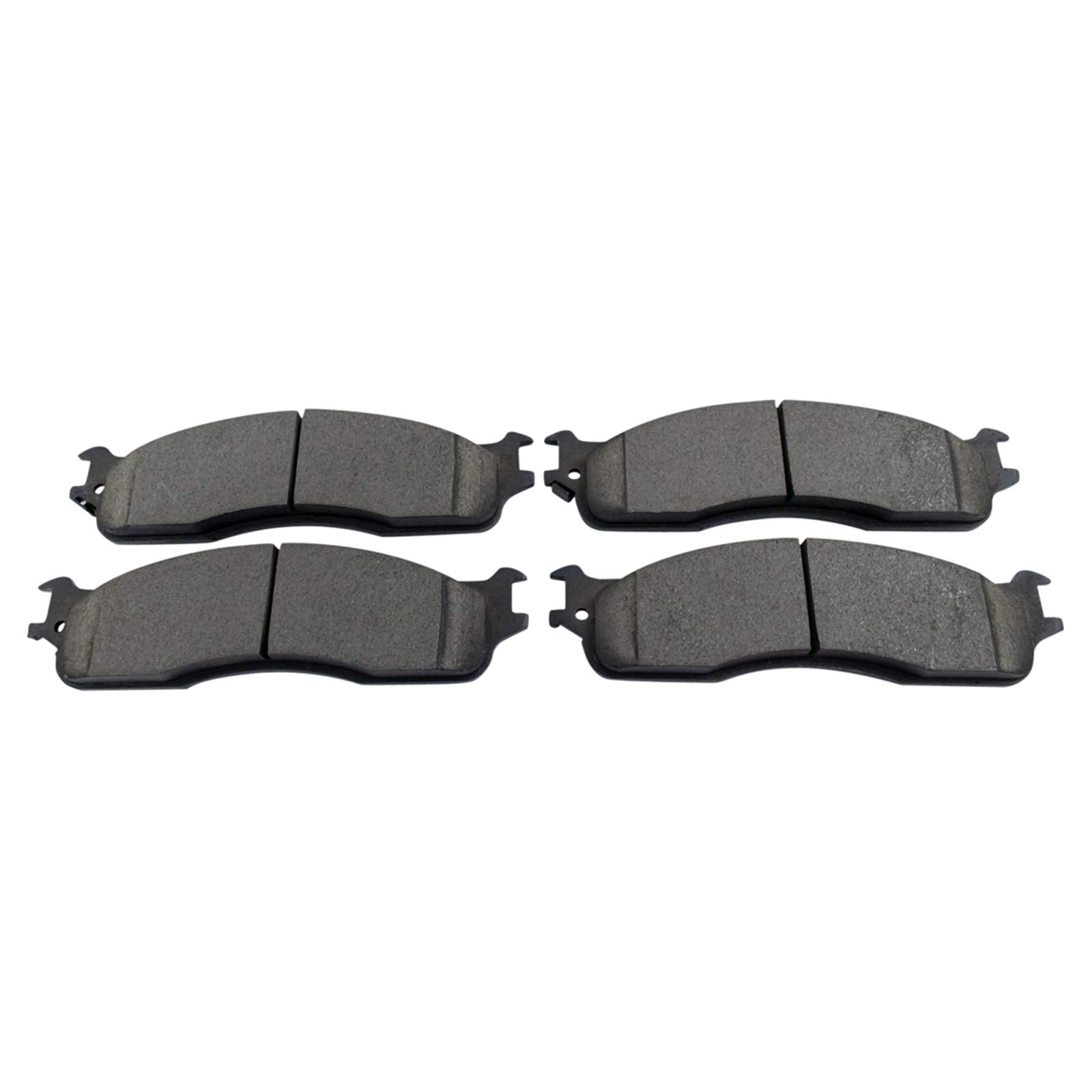 TRQ Front Brake Pads Ceramic Compatible with 2006-2008 Dodge Ram 1500, 2003-2008 Ram 2500, 3500