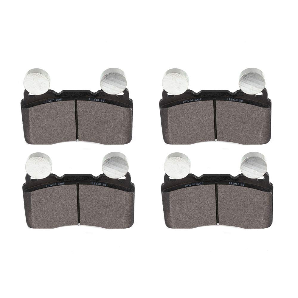 Cciyu D1474 Ceramic Front Disc Brake Pad Set Fit For 2010-2015 For Chevrolet Camaro,4Pcs