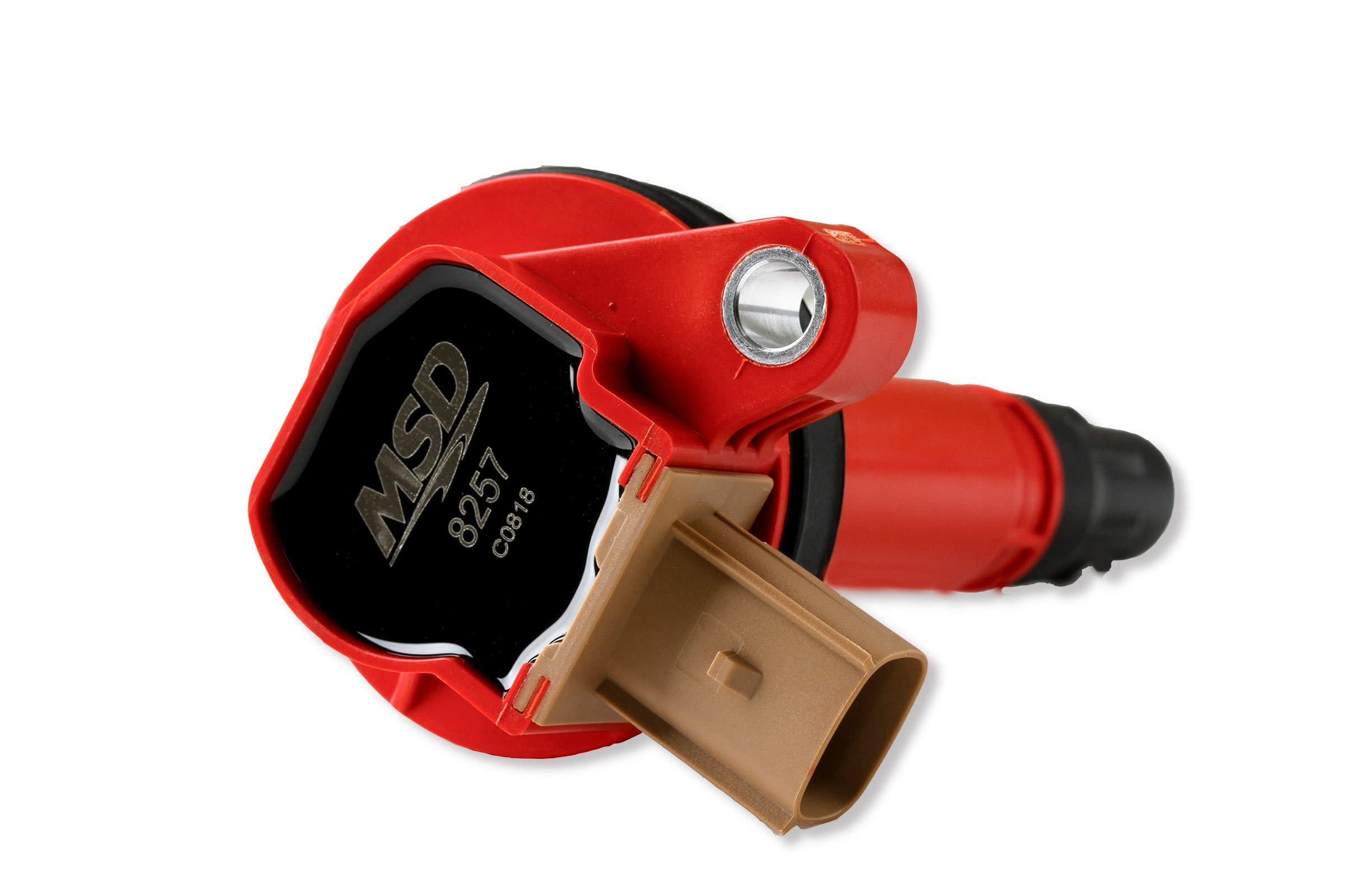 Msd 82576 Ignition Coils, Red, 6-Pack (3-Pin Connector)