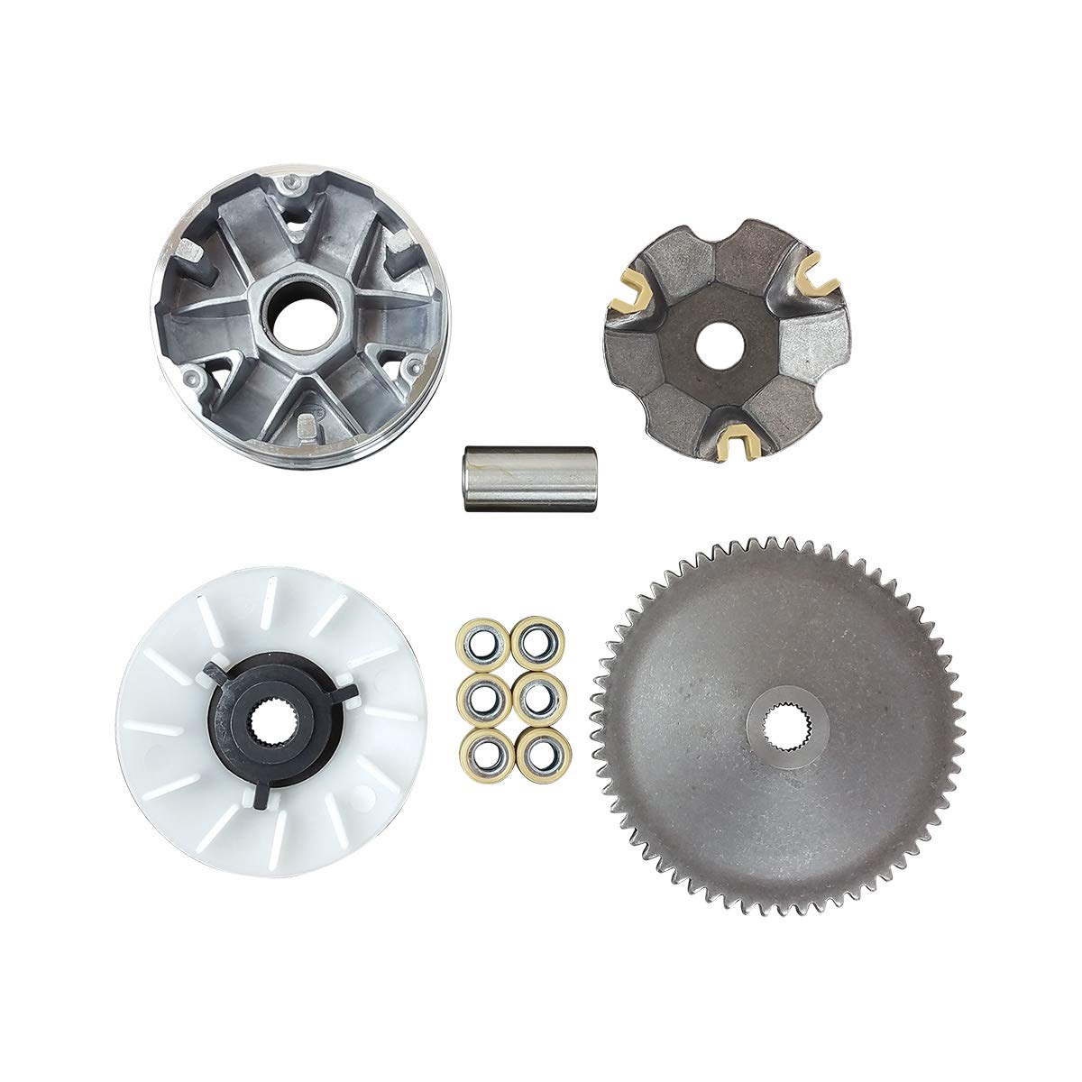 50Cc Moped Clutch Kit | 139Qmb Gy6 Engine | 49Cc Scooter Variator | 50Cc Scooter Clutch 669 18 30 Belt Drive Taotao Kazuma Roketa Sunl