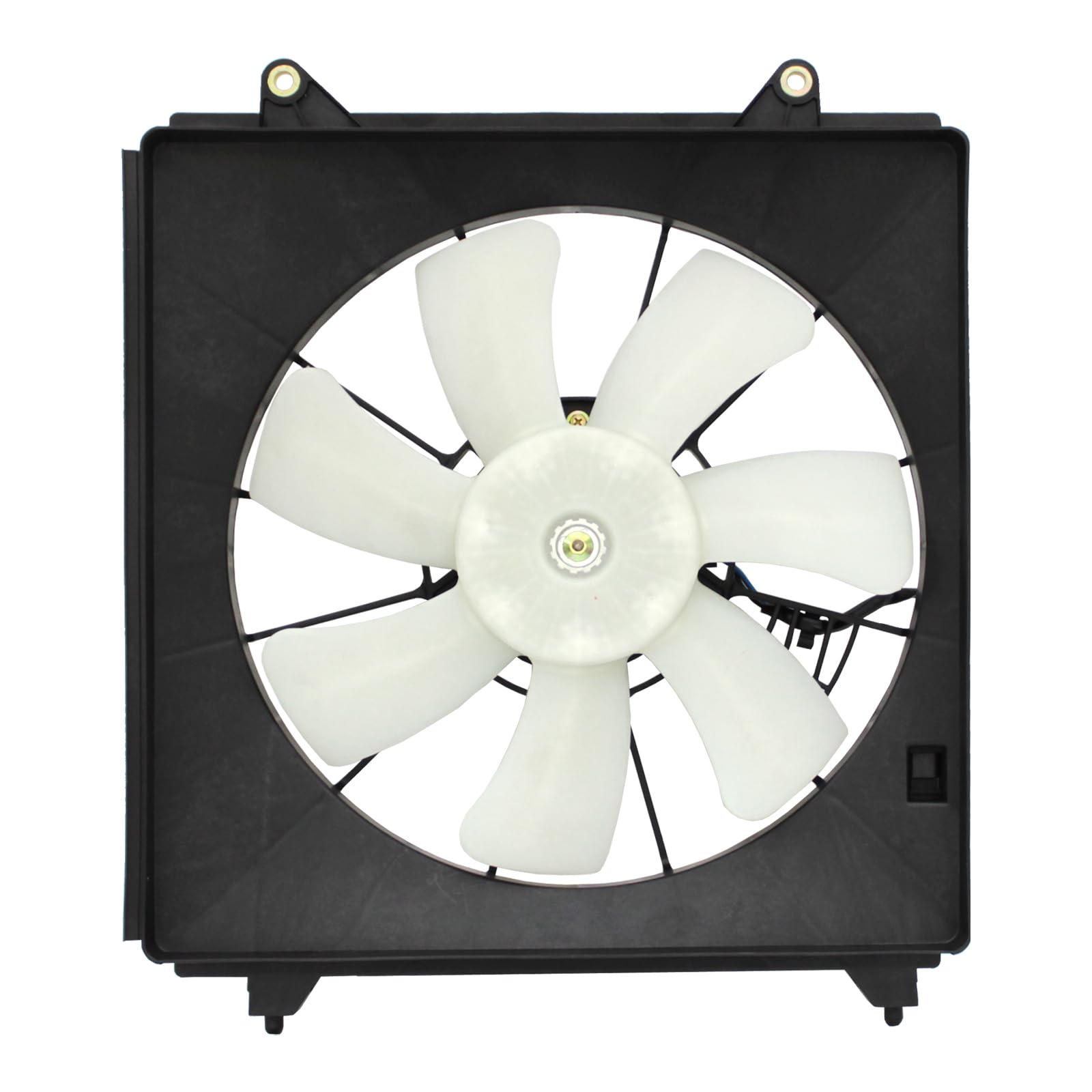 TYG Upgraded Cooling Fan Assembly for 2008-2012 Honda Accord Sedan/Coupe (Toyo Brand) & 2012-2015 Crosstour & 2009-2014 Acura TS