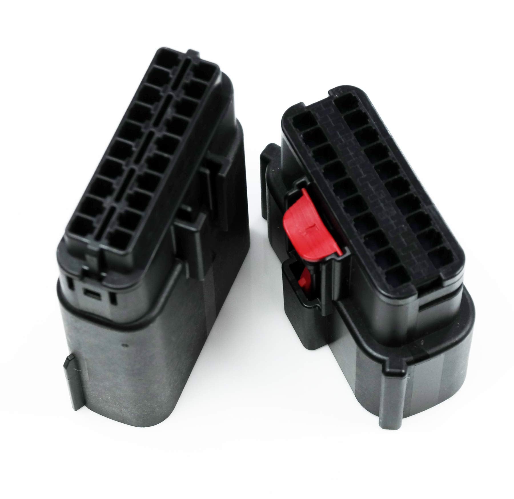 Molex 20 Pin Wire Connector, Harley Black Waterproof, Sealed Kit, Mx150 W/Cpa