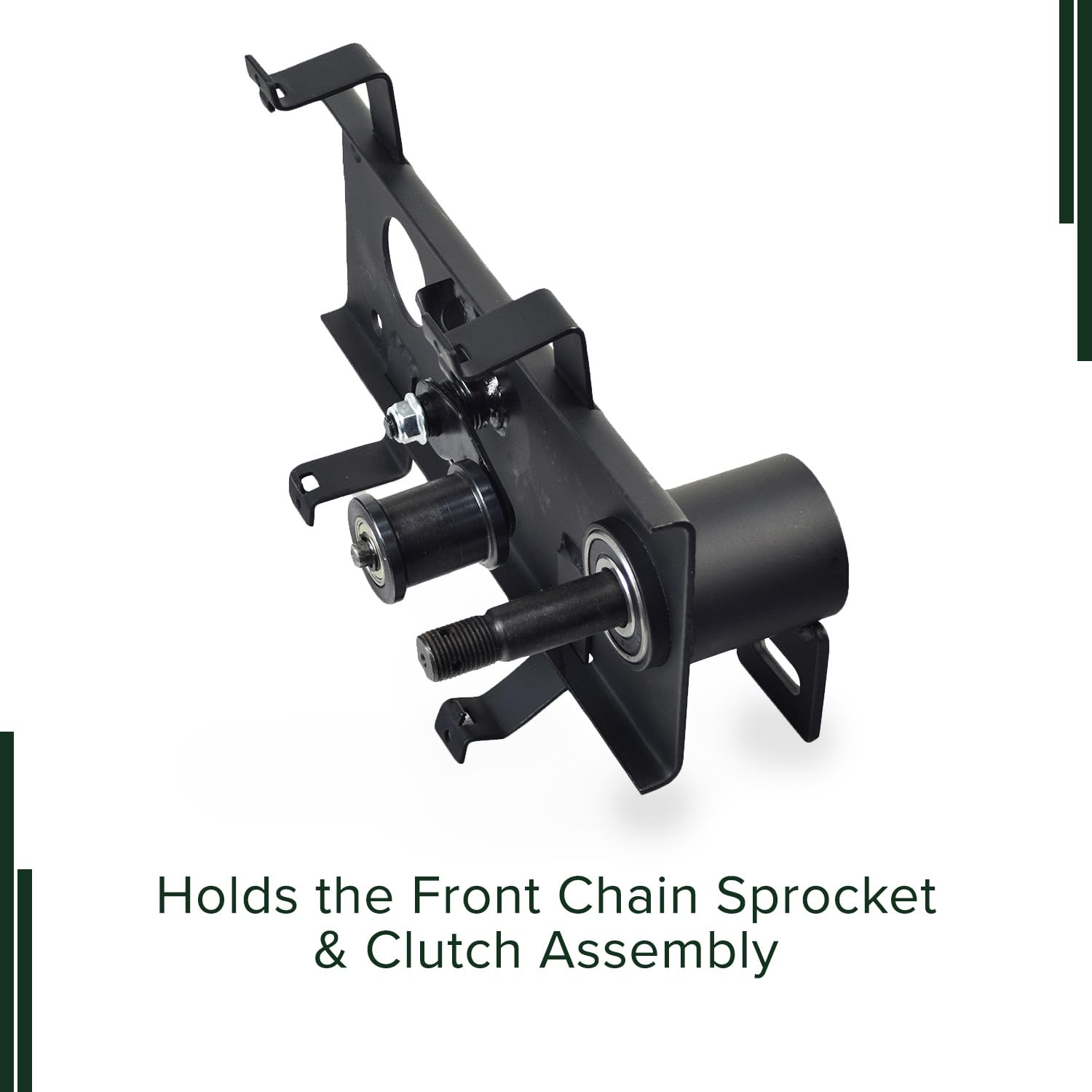 AlveyTech Heavy Duty 9-3/4'' Long Jackshaft Assembly - Durable Jackshaft with Chain Tensioner, Replacement Parts for Coleman BT2