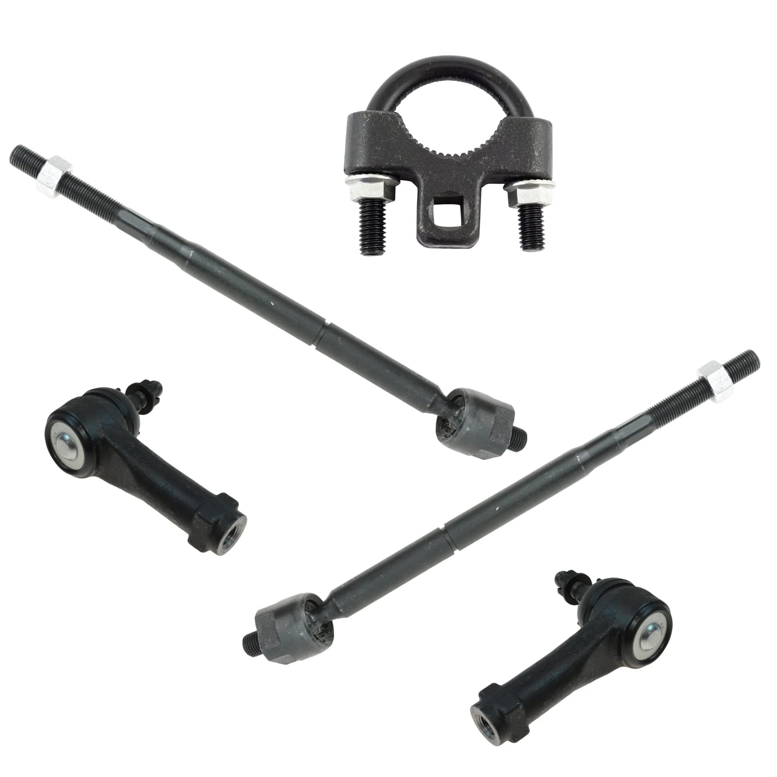TRQ Front Tie Rod Set Compatible with 2005-2010 Chevrolet Cobalt 2006-2011 HHR 2007-2009 Pontiac G5 2005-2007 Saturn Ion