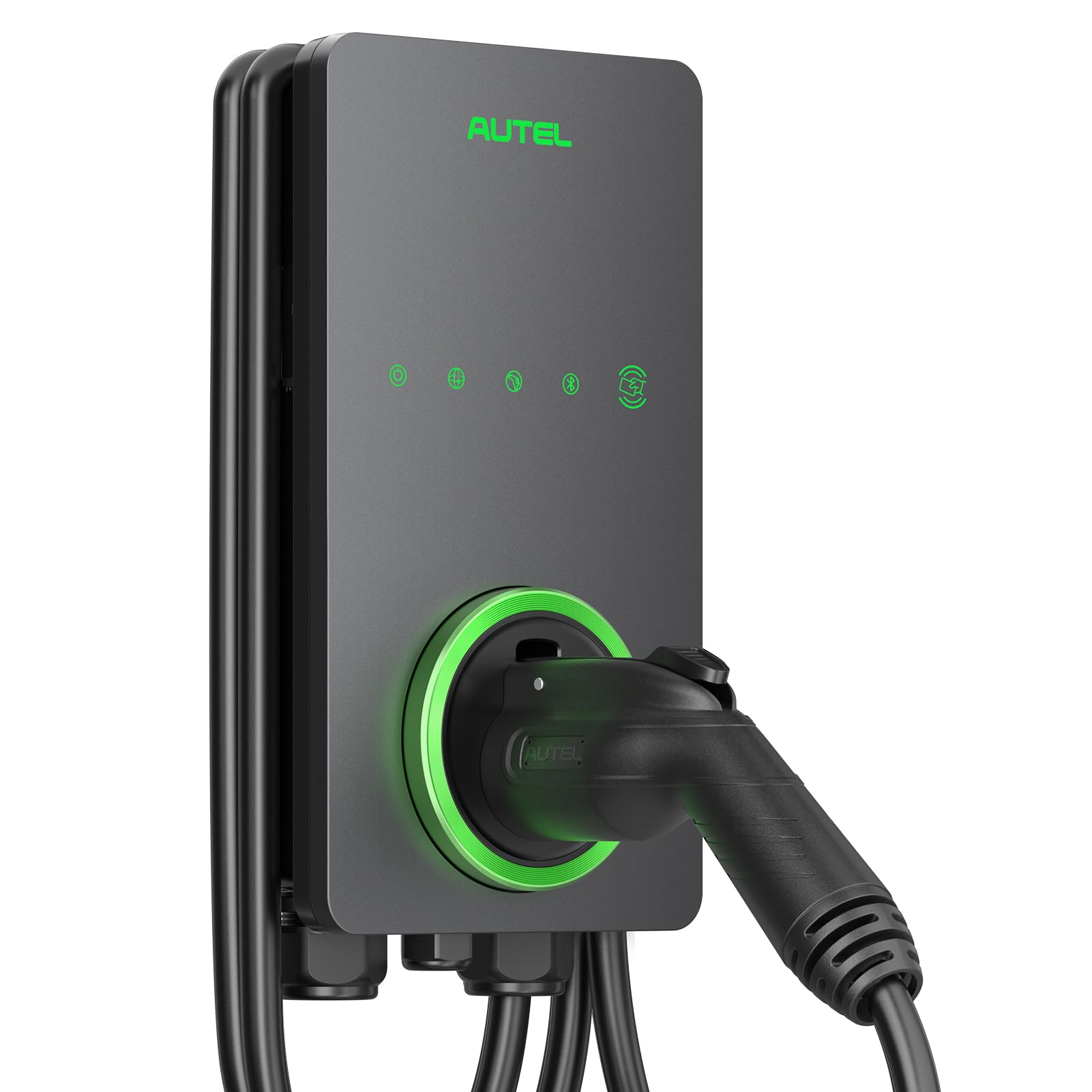 Autel Home Level 2 Ev Charger Up To 50Amp, 240V, Wi-Fi And Bluetooth Enabled Evse, 25-Foot Cable,Hardwired