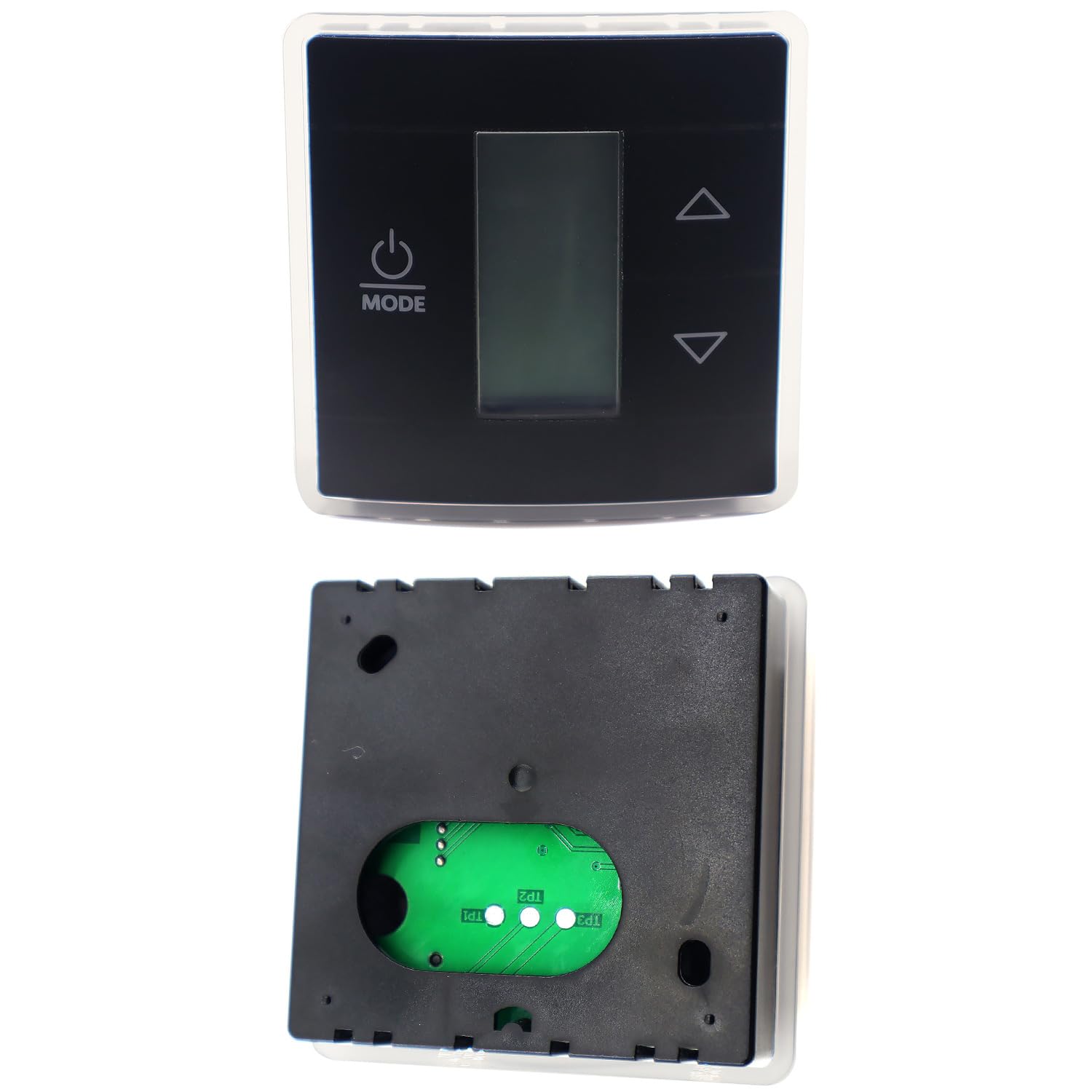 3316250.712 RV Single Zone Wall Thermostat Replacement for Dometic for RV/Camper Conditioners, Blue Backlight LCD Display, Black