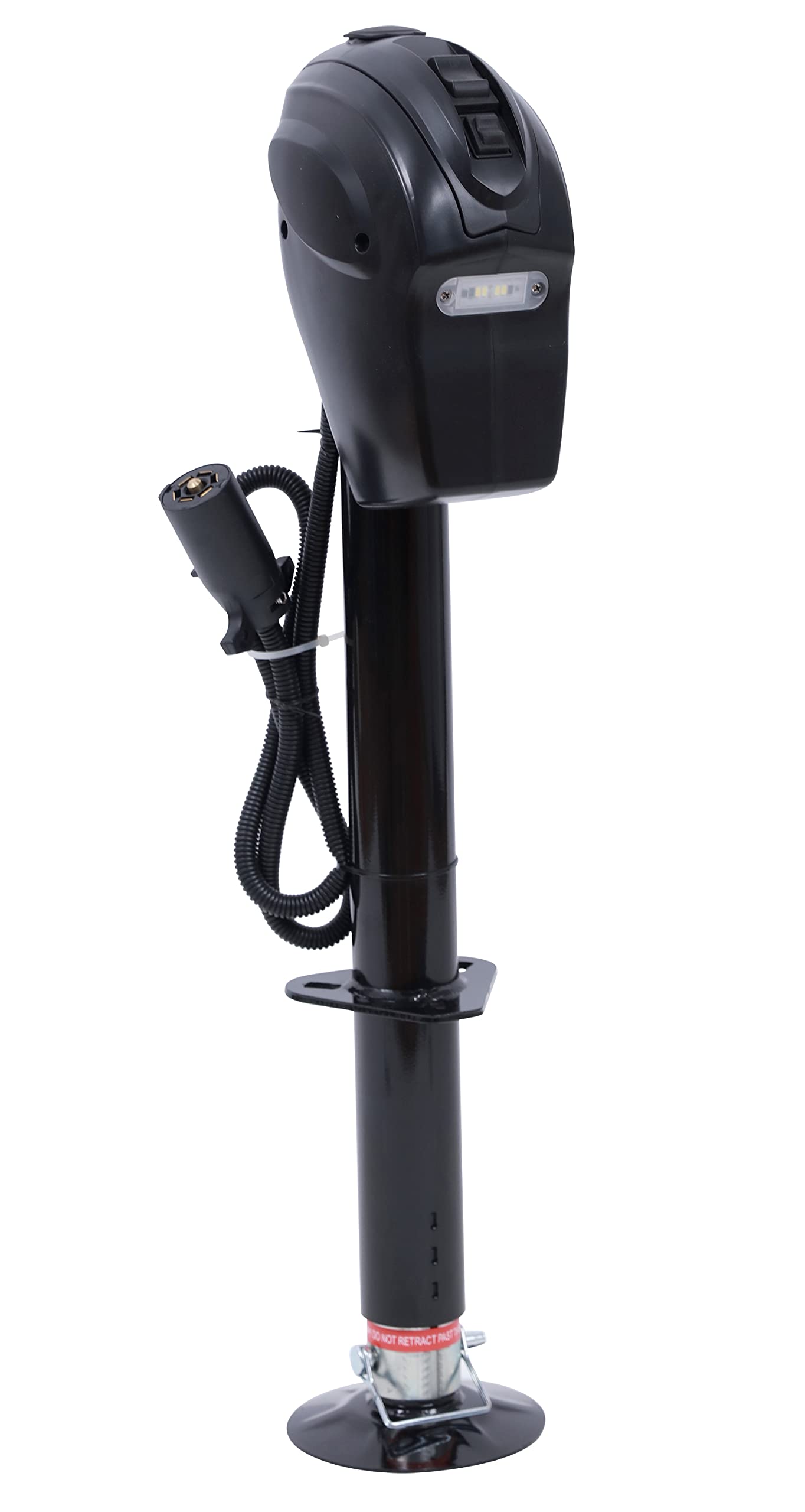 Polestar 12V Dc 3500 Lbs. Power A-Frame Electric Tongue Jack With 7 Way Plug For Rv, Travel Trailer Camper