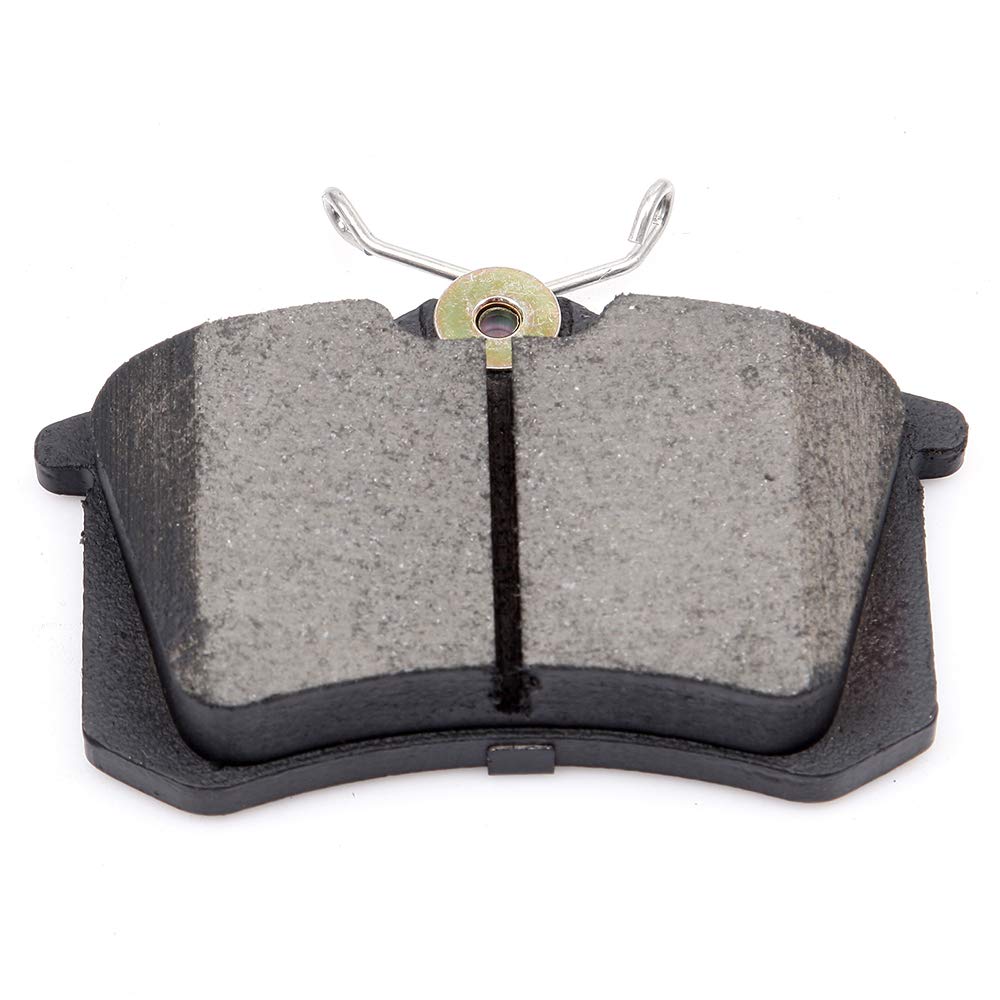 Cciyu Ceramic Front Rear Brake Pad Set Fit For 1999-2008 For Audi A4,2002-2006 For Audi A4 Quattro,1998-2004 For Audi A6,1998-20