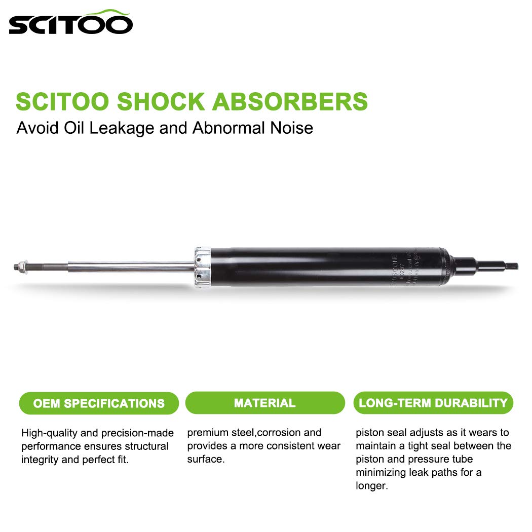 Scitoo 2Pcs Rear Shock Absorbers Shocks Struts For 2008-2013 128I,2008-2013 135I,2006 325I,2007-2011 328I,2006 330I,2009-2011 33