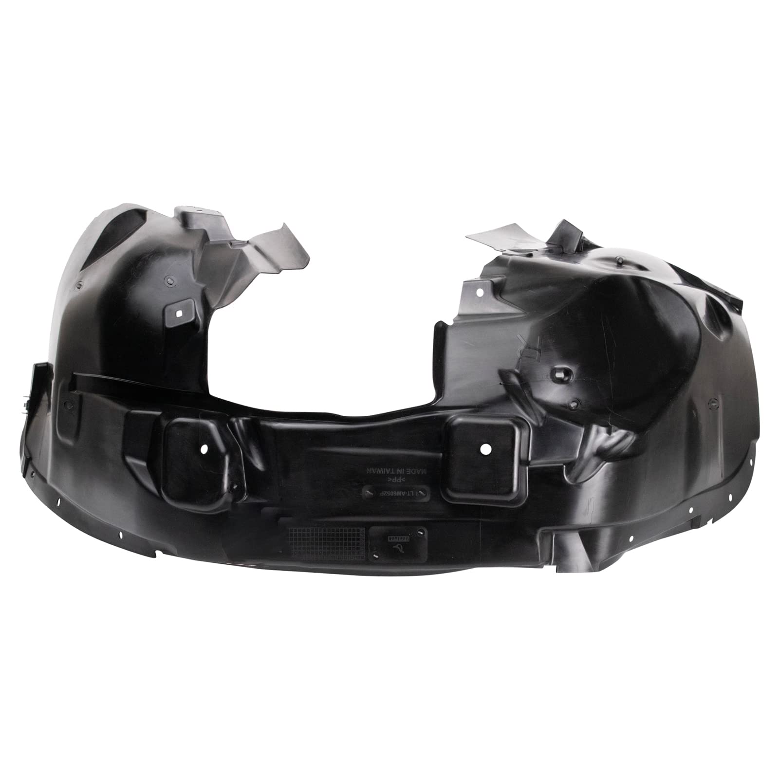 Trq Front Inner Fender Liner Set Compatible With 2017 Jeep Compass Ch1248160 Ch1249189