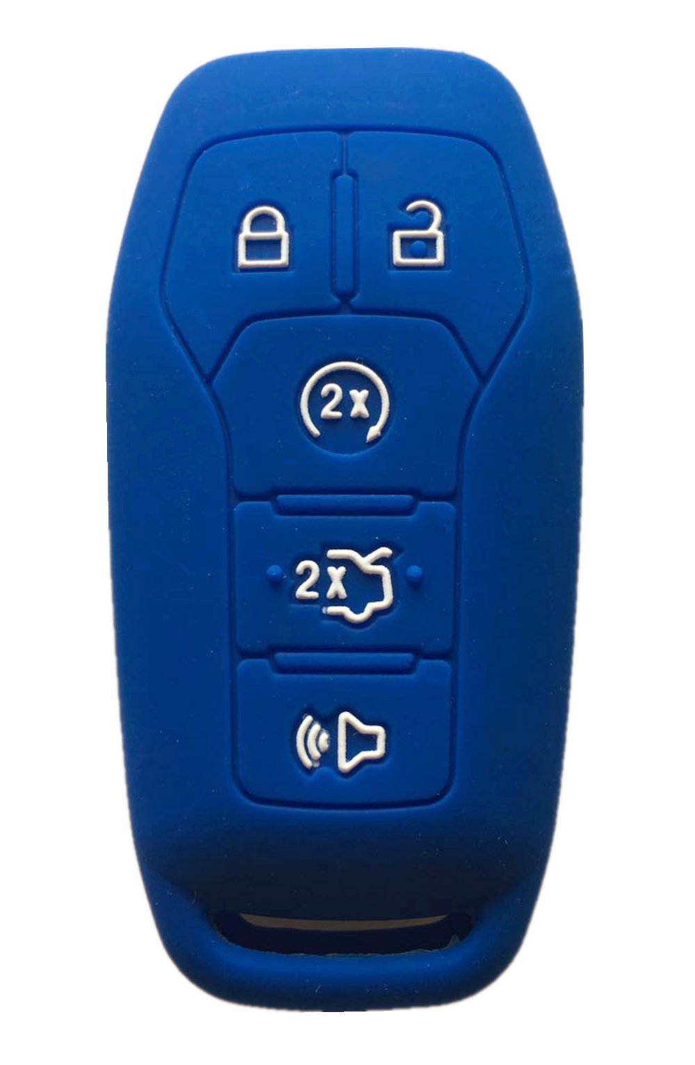 Ford Mustang Key Fob Cover: Silicone Car Remote Case Fit For Ford Mustang Fusion Exploer Edge F150 Lincoln Mkz Mkx Mkc | Rpkey K