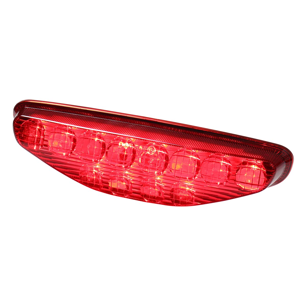 MotoParAcc Red LED Tail Light Motorcycle ATV Brake Taillights for 2005-2007 TRX400EX, 2006-2014 TRX450ER, 2004-2009 TRX450R, 200