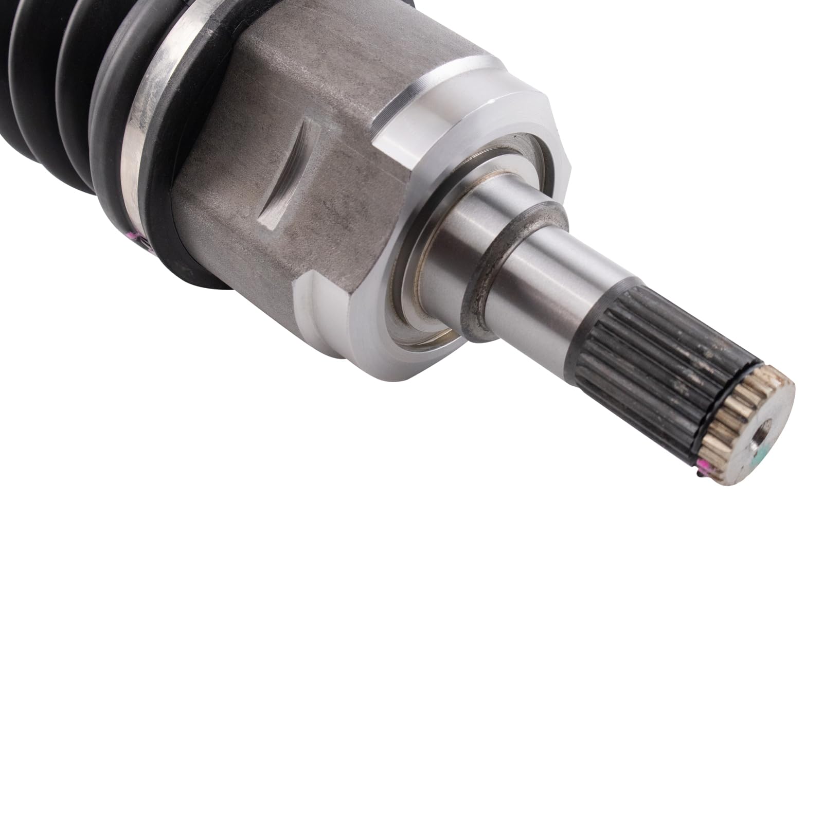 TRQ Front CV Axle Shaft Assembly Set Compatible with 2000-2002 Hyundai Accent