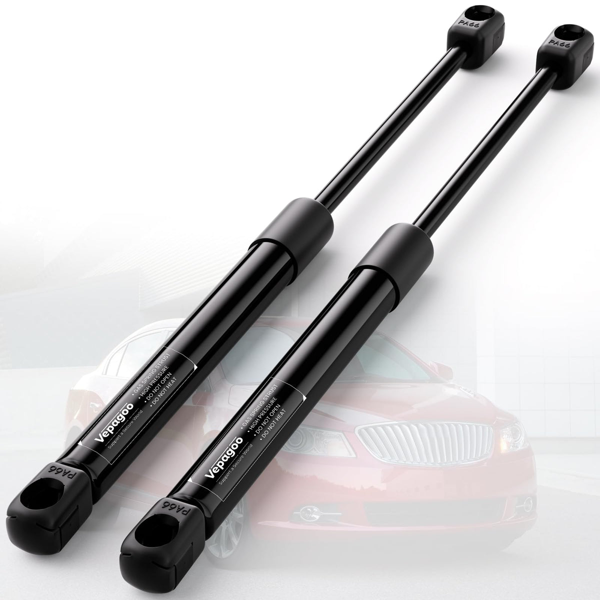 Vepagoo Pm3315 Rear Hatch Struts Liftgate Tailgate Compatible With 2015-2020 Honda Fit Gas Shock Lift Supports Spring, Trunk Hat