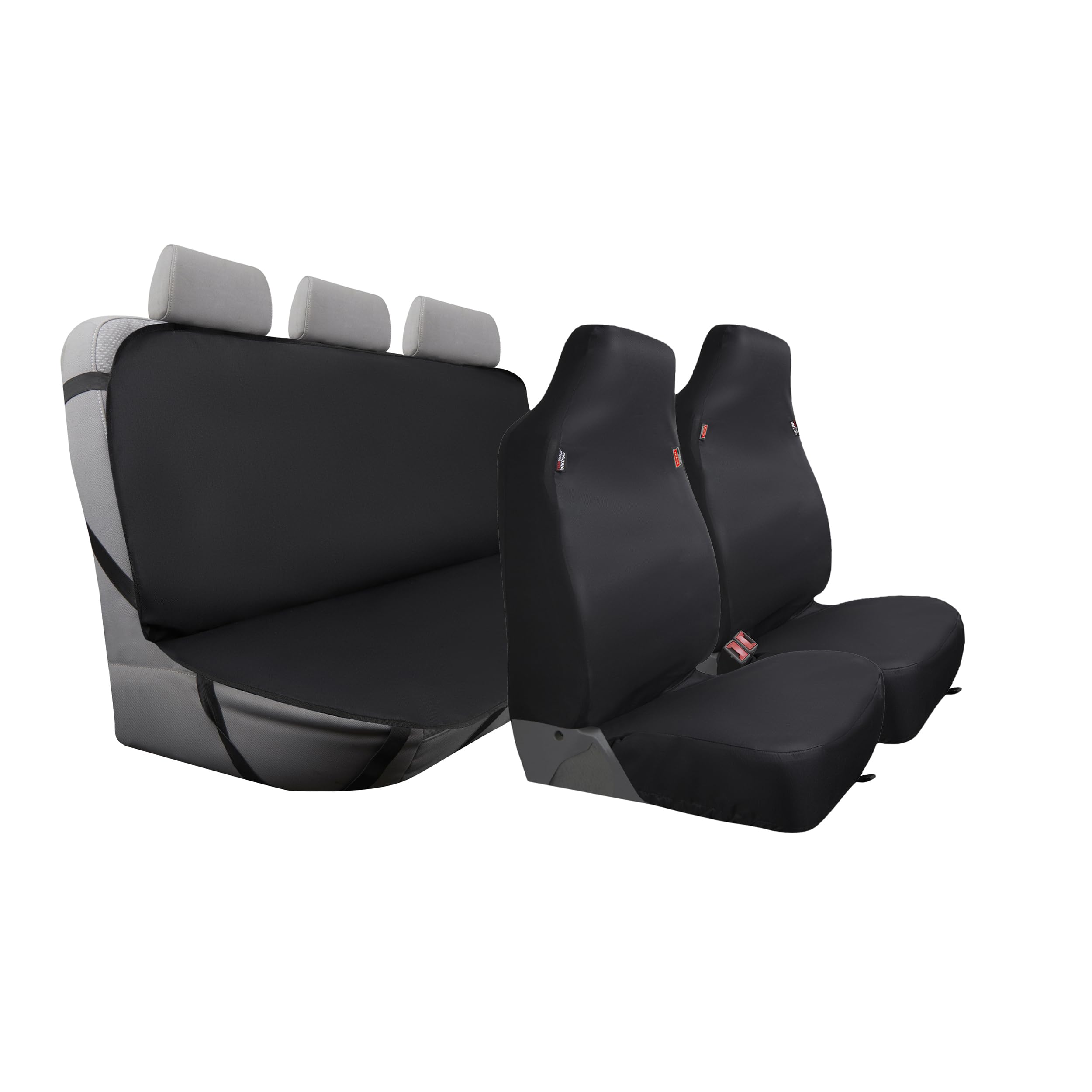 DICKIES 3-Piece Trader Seat Covers, Front and Rear Seat Covers for Cars and SUVs, Heavy-Duty Car Seat Covers, Water-Resistant SU