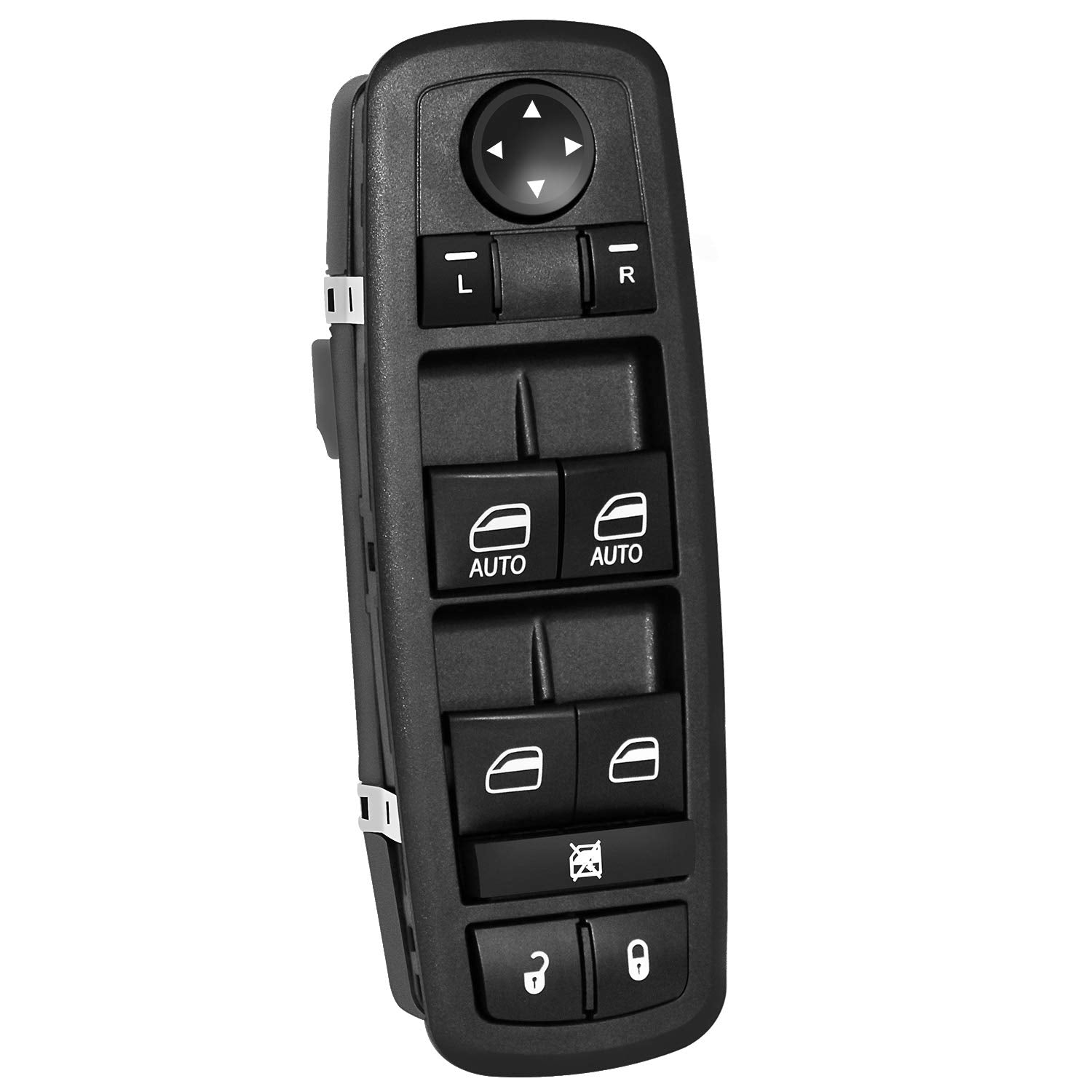 Front Driver Side Power Master Control Window Switch Compatible For 2009-2012 Dodge Ram 1500 2500 3500 Oe Replace # 4602863Ad 4602863Ab 4602863Ac 901-473