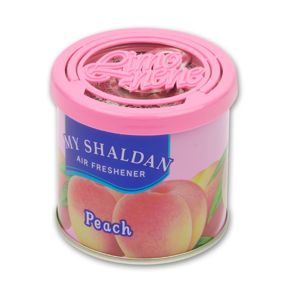 Auto Dynasty My Shaldan Japanese Car Cup-Holder Natural Air Freshener Cans, (Peach Scented)