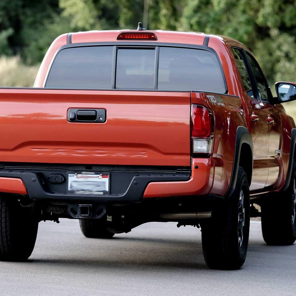Cheda Third 3D Brake Lights Assembly Compatible With Toyota Tacoma 1995-2016 Led Bar Tail Cargo Lamps (Red Lens Clear Bottoms) 8