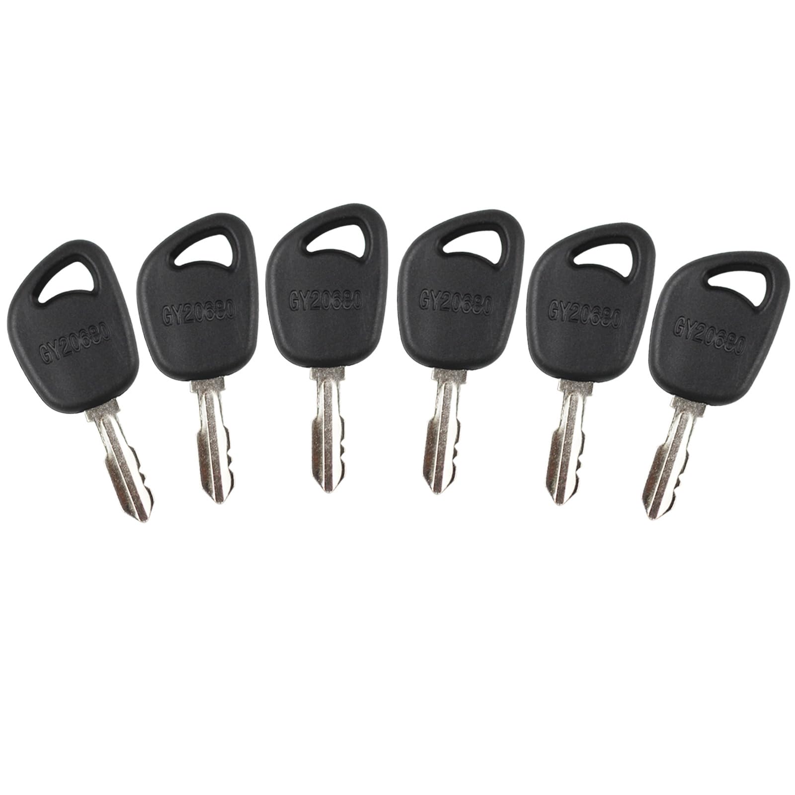 6Pcs Lawn Mower Ignition Keys Gy20680 Replacement For John Deere 1026R 2025R 2026R 100 La Lt Sst X Series 1026R L100 L110 L108 L