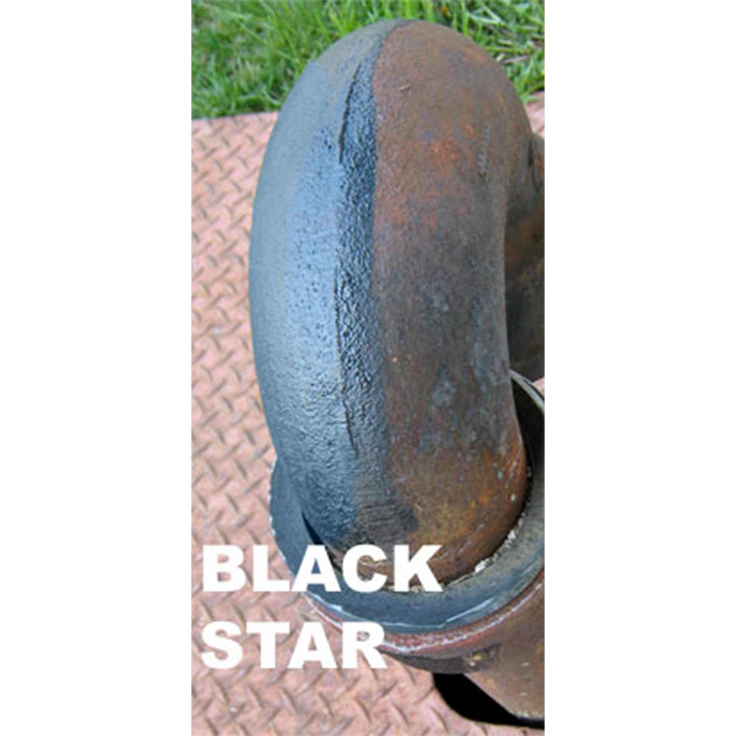 Black Star Rust Converter - Converts Rust On Any Steel Surface (1 Quart)