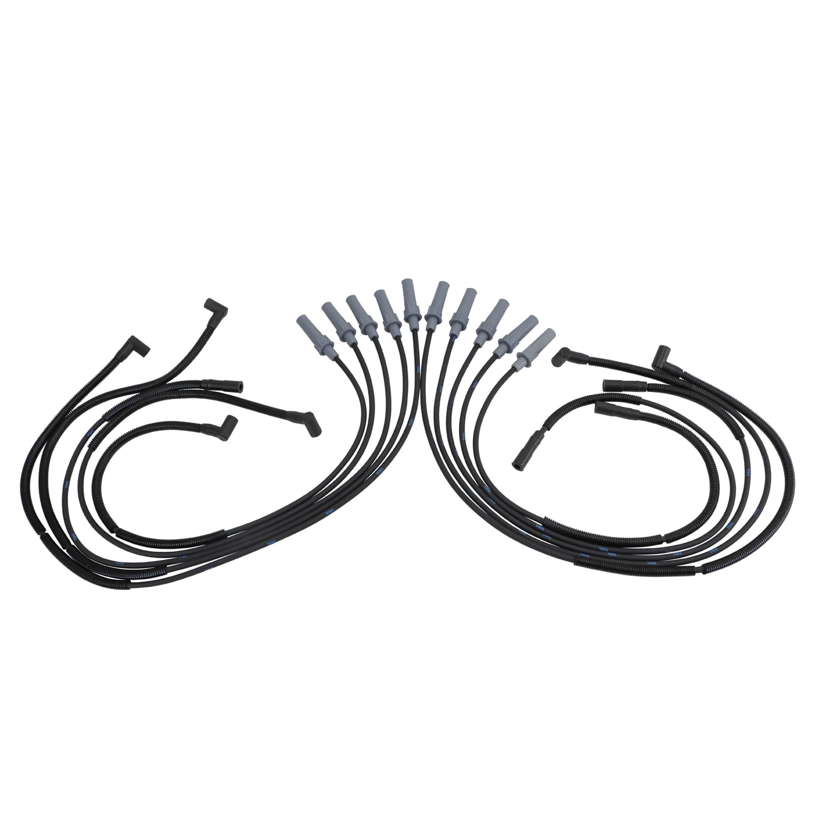 Trq Spark Plug Wire Set Compatible With 2005-2006 Dodge Ram 1500 Viper