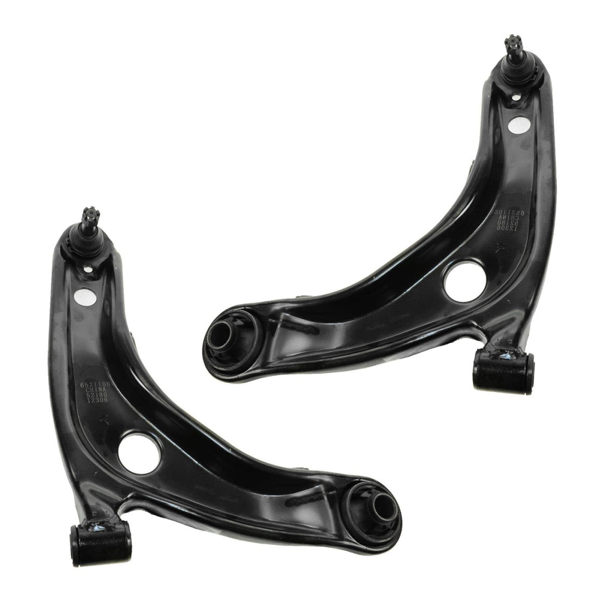 Trq Front Lower Control Arm With Ball Joint Set Compatible With 2008-2014 Scion Xd 2012-2019 Toyota Prius C 2007-2018 Yaris