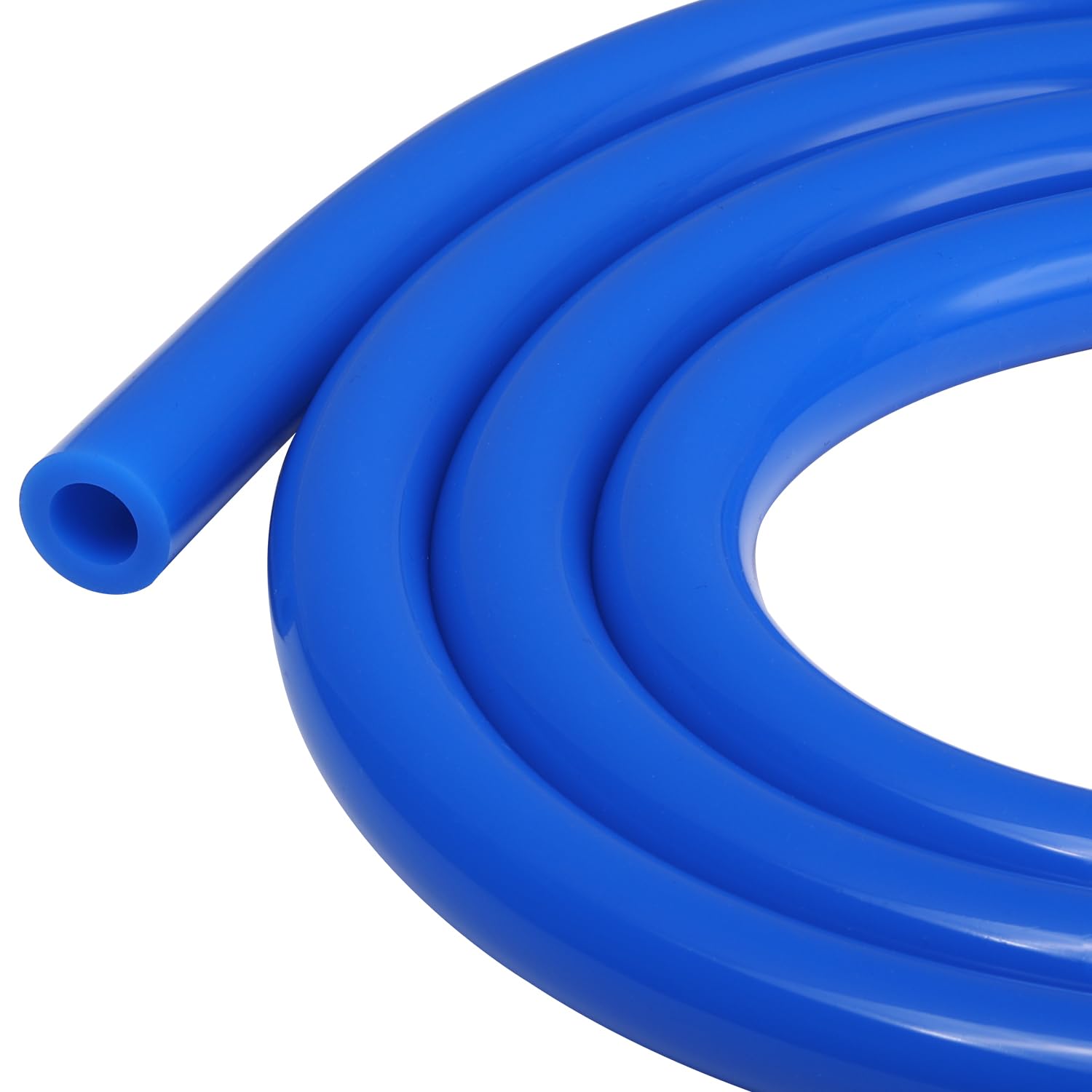 Podavelle 5/16'' 8mm ID Silicone Vacuum Hose Line Tubing 5FT Blue 130 PSI Maximum Pressure