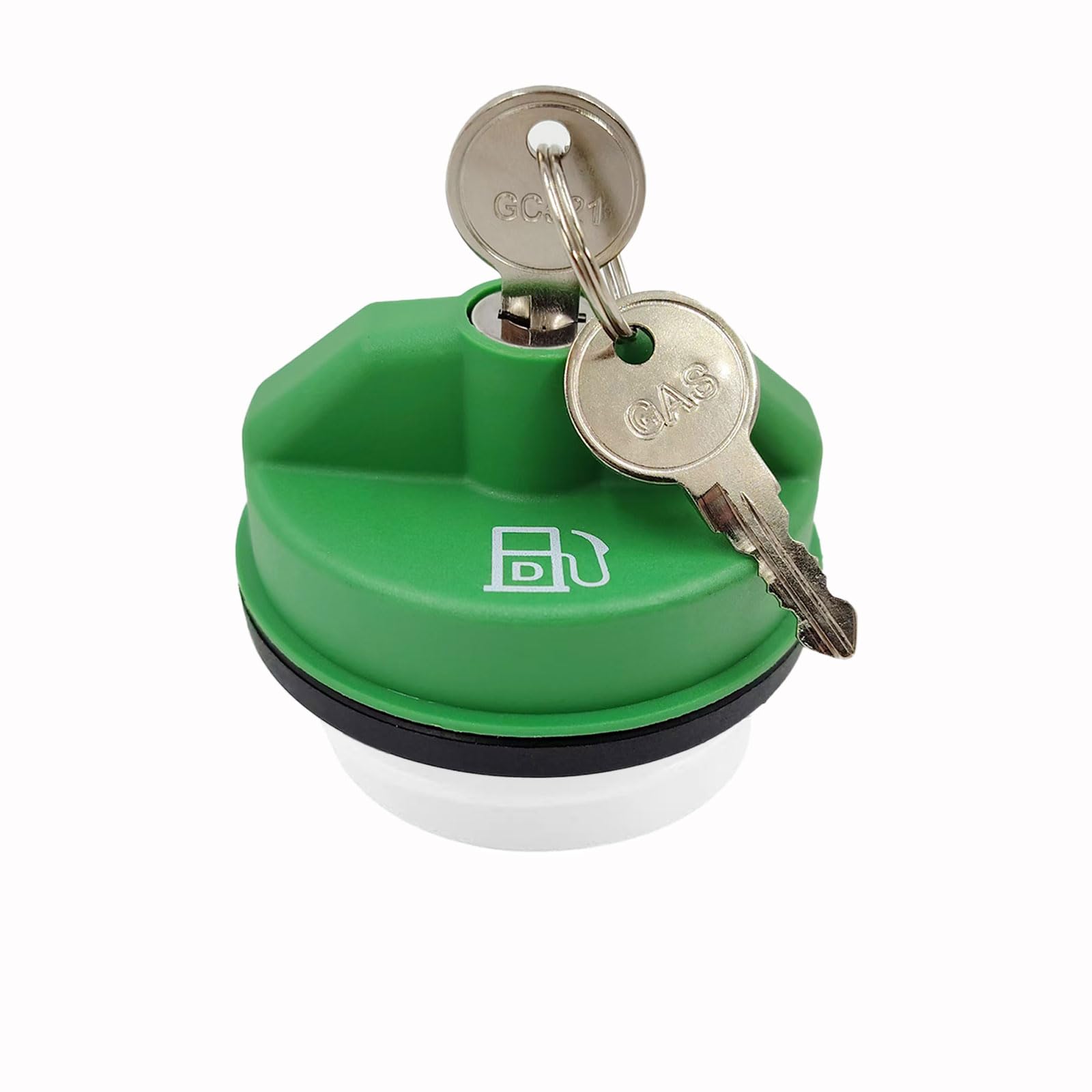 Jkorkm 10591D Locking Fuel Gas Cap, Diesel Truck Fuel Tank Cap Fit For Chevy Silverado Express C3500 K3500, Dodge Ram 3500 W350